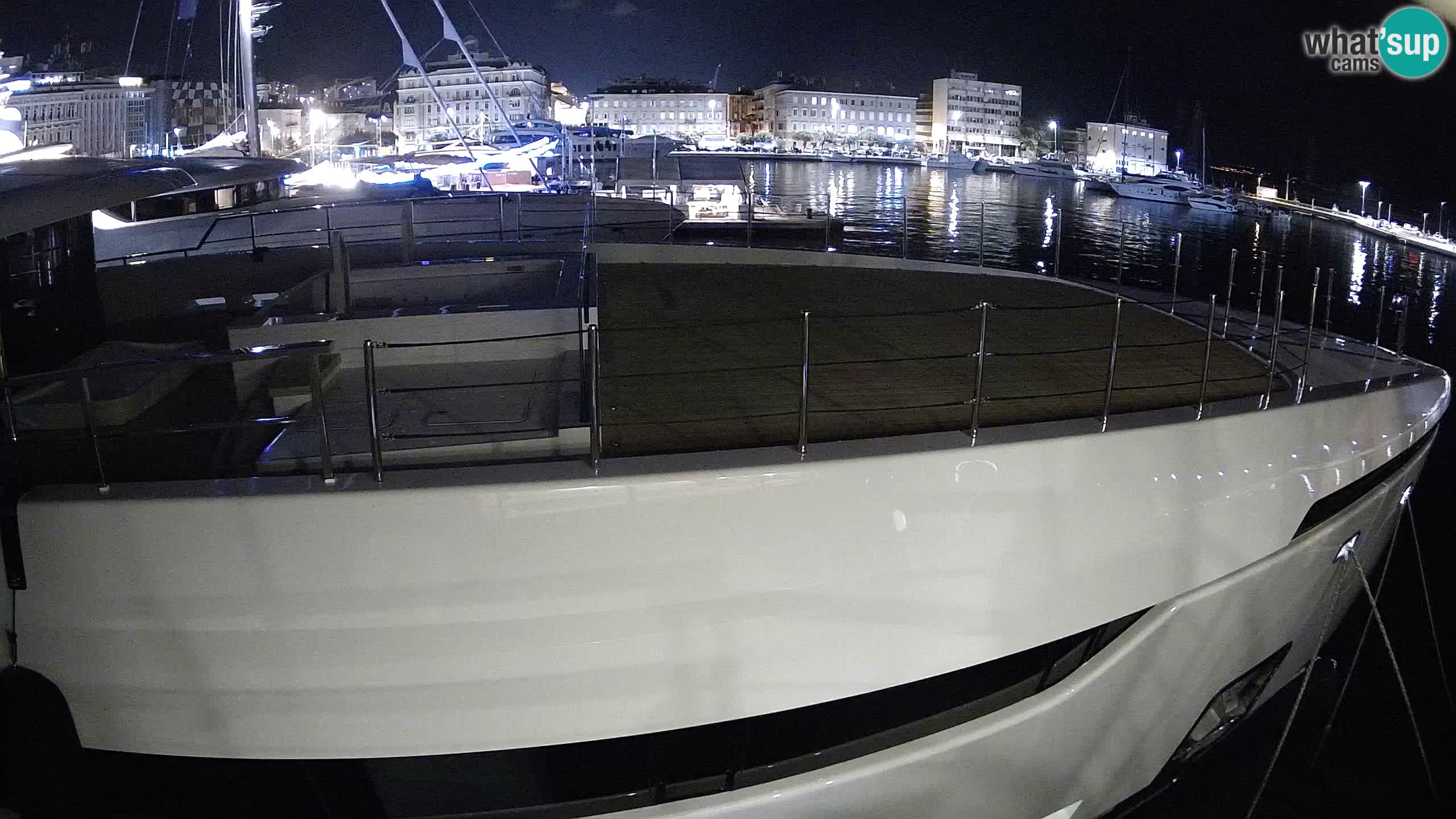 Rijeka – Botel Marina web kamera