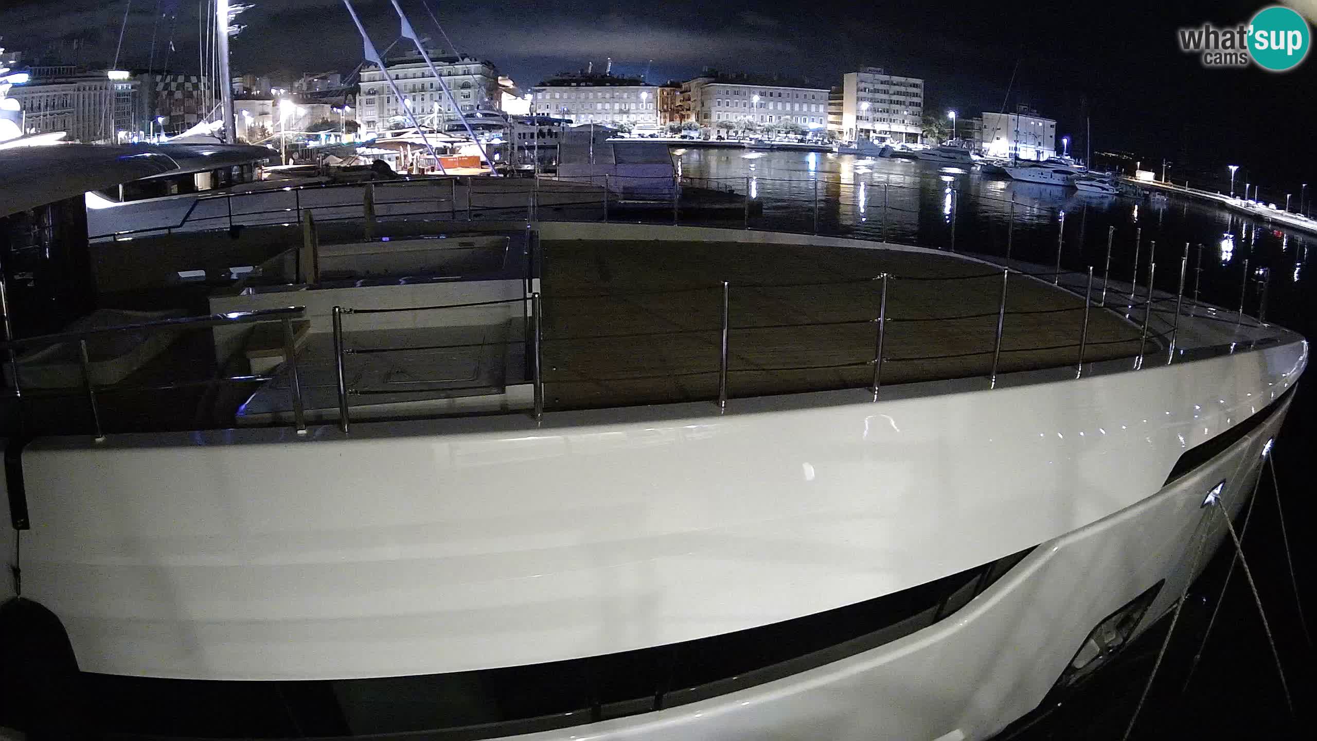 Botel Marina cámara web en vivo Rijeka
