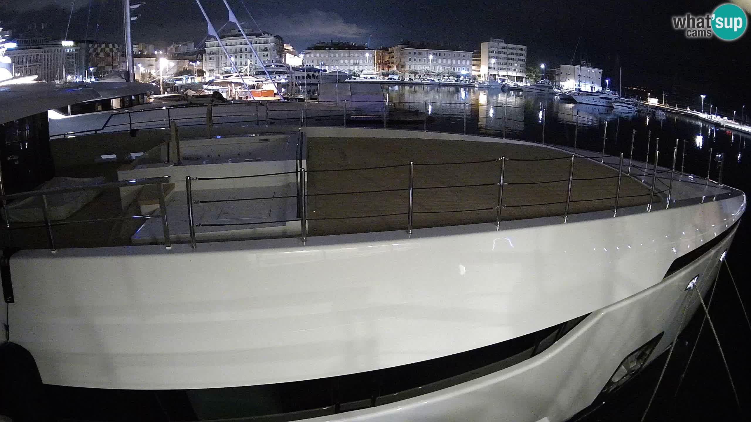 Rijeka – Botel Marina web kamera