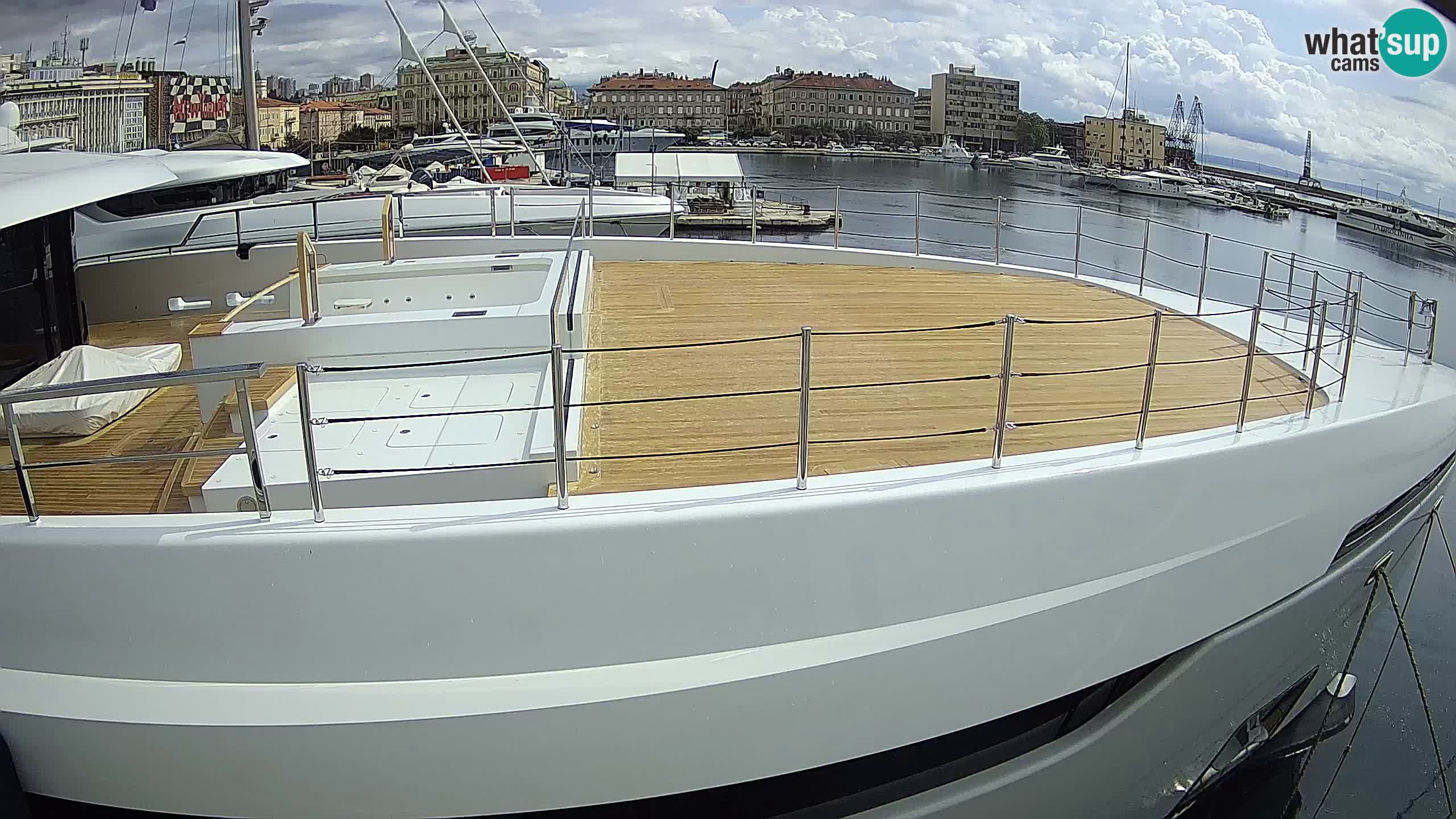 Reka – Botel Marina spletna kamera