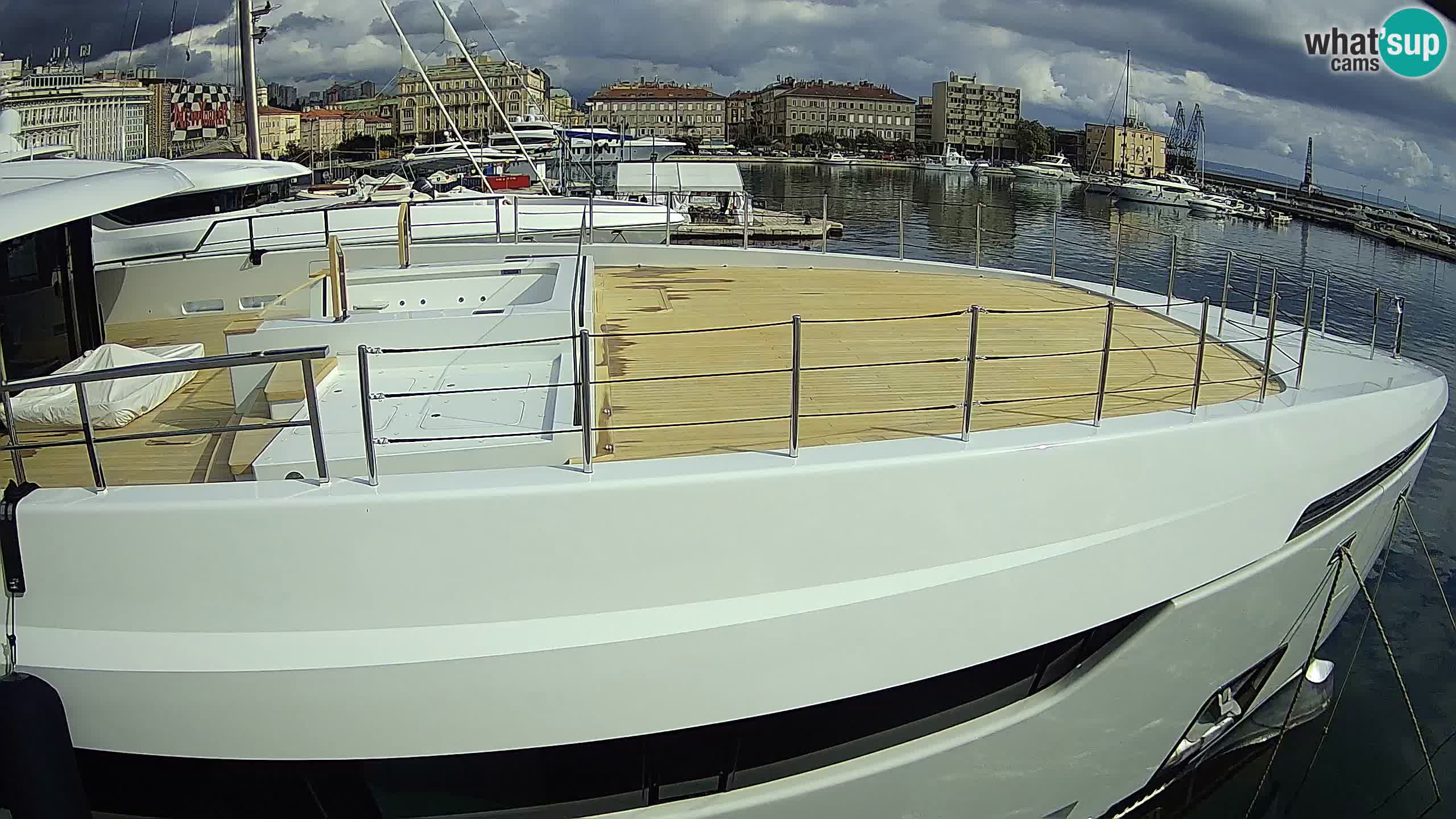 Rijeka – Botel Marina web kamera