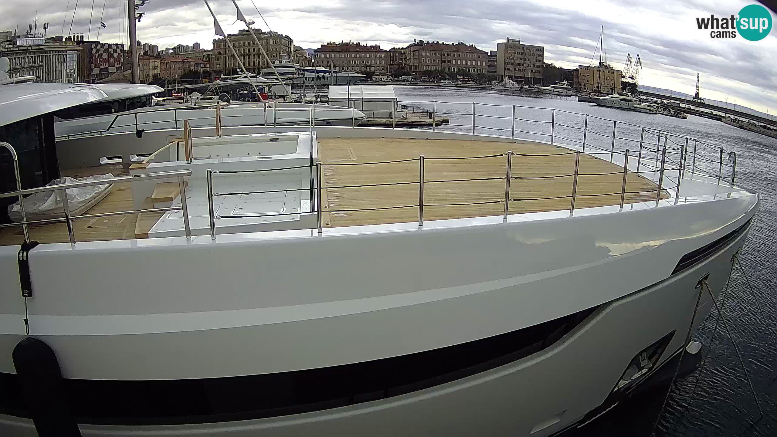 Rijeka – Botel Marina web kamera