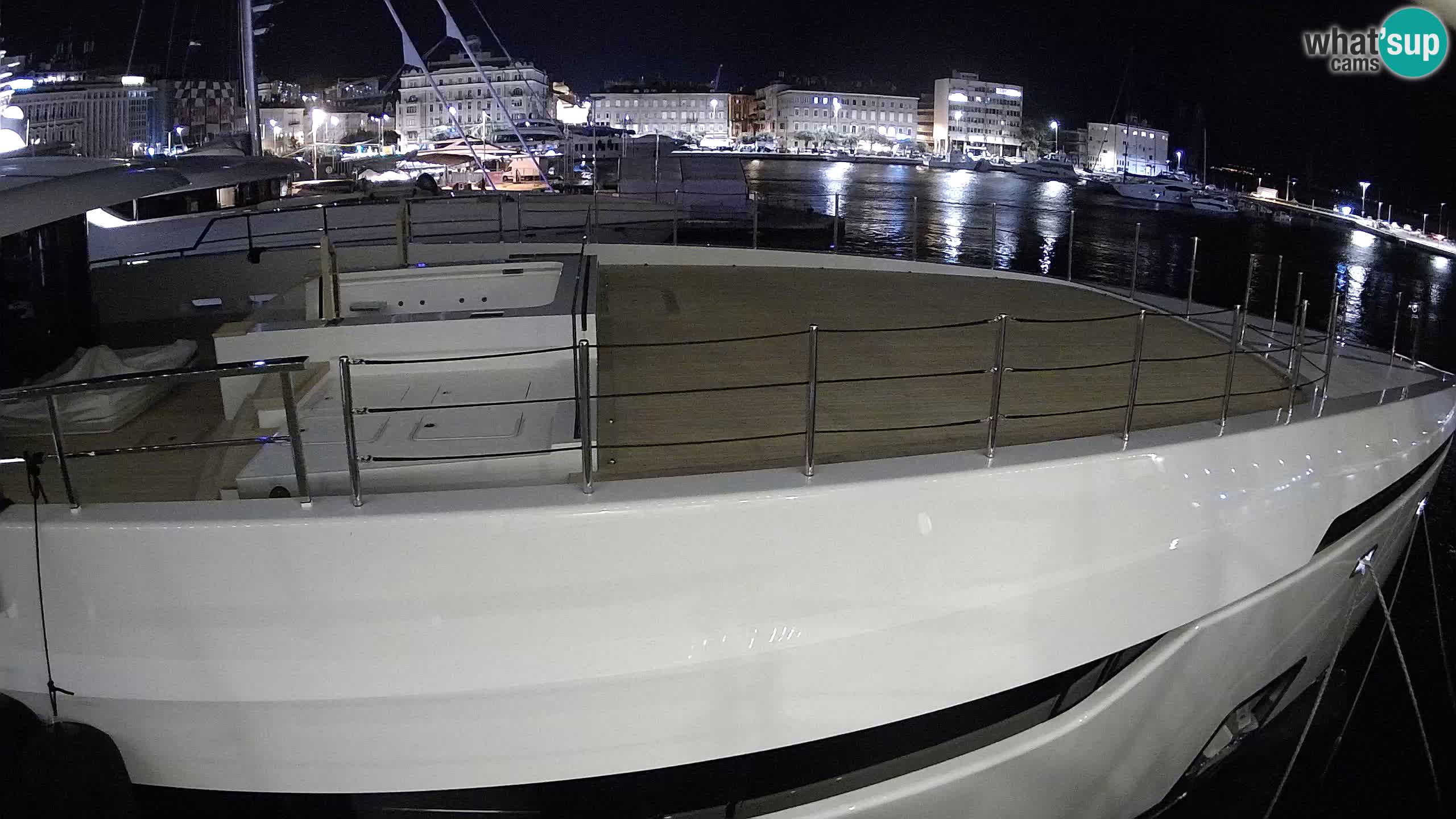 Reka – Botel Marina spletna kamera