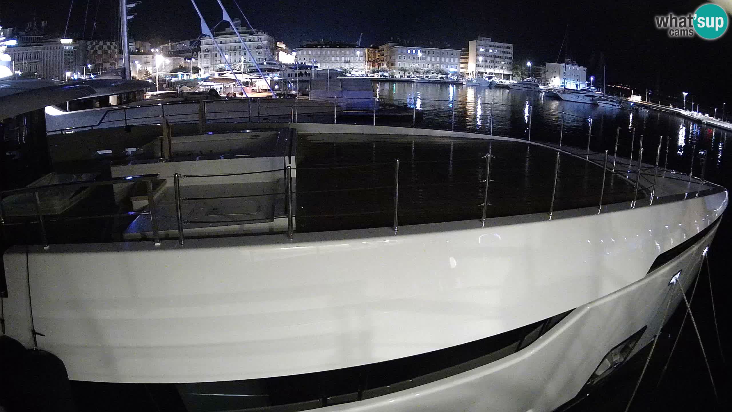 Botel Marina cámara web en vivo Rijeka