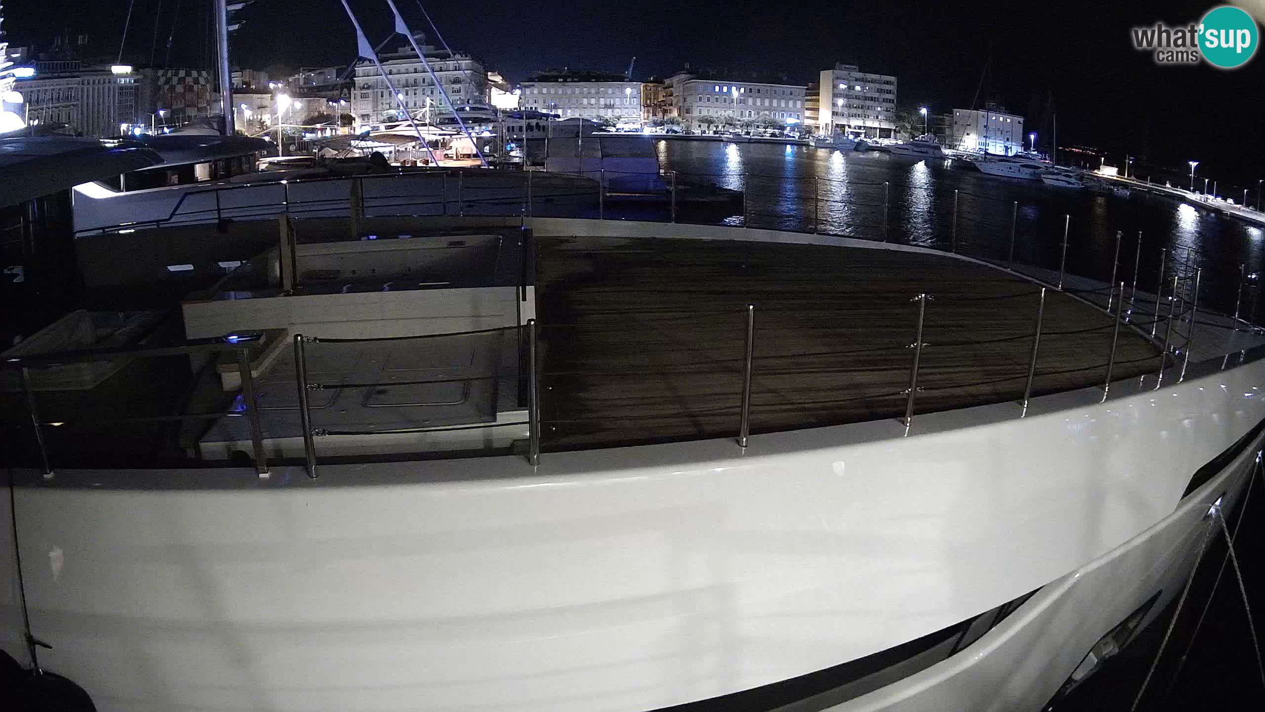 Botel Marina cámara web en vivo Rijeka