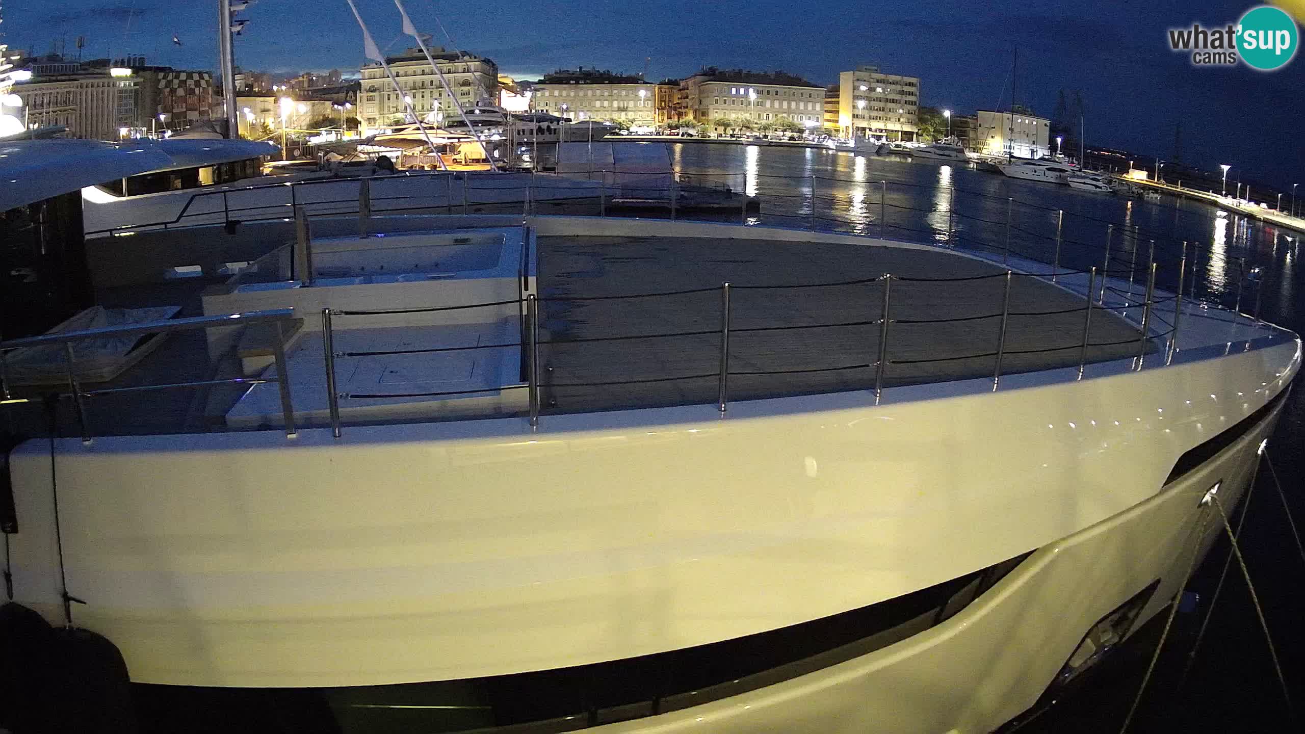 Rijeka – Botel Marina web kamera