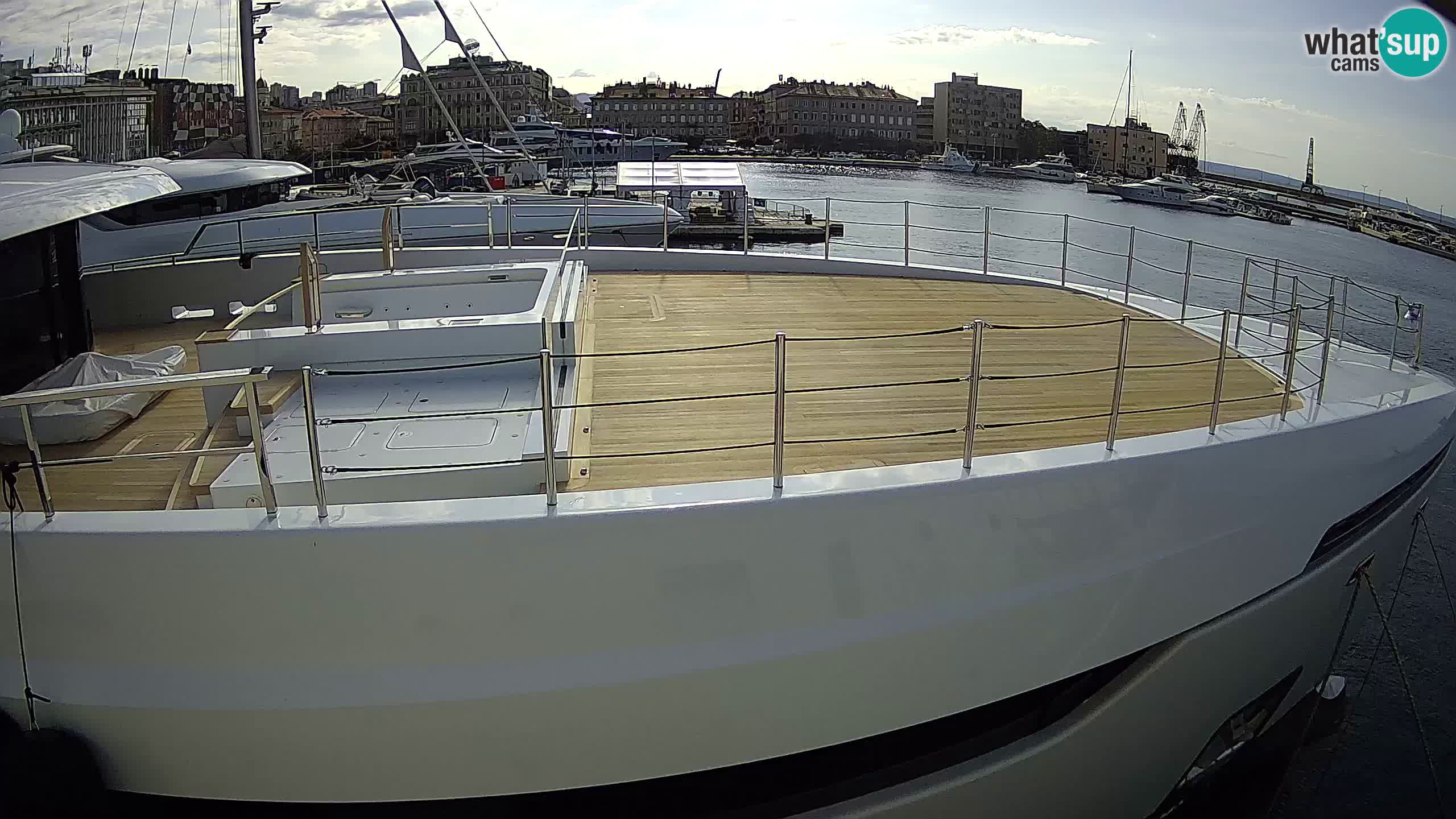 Reka – Botel Marina spletna kamera