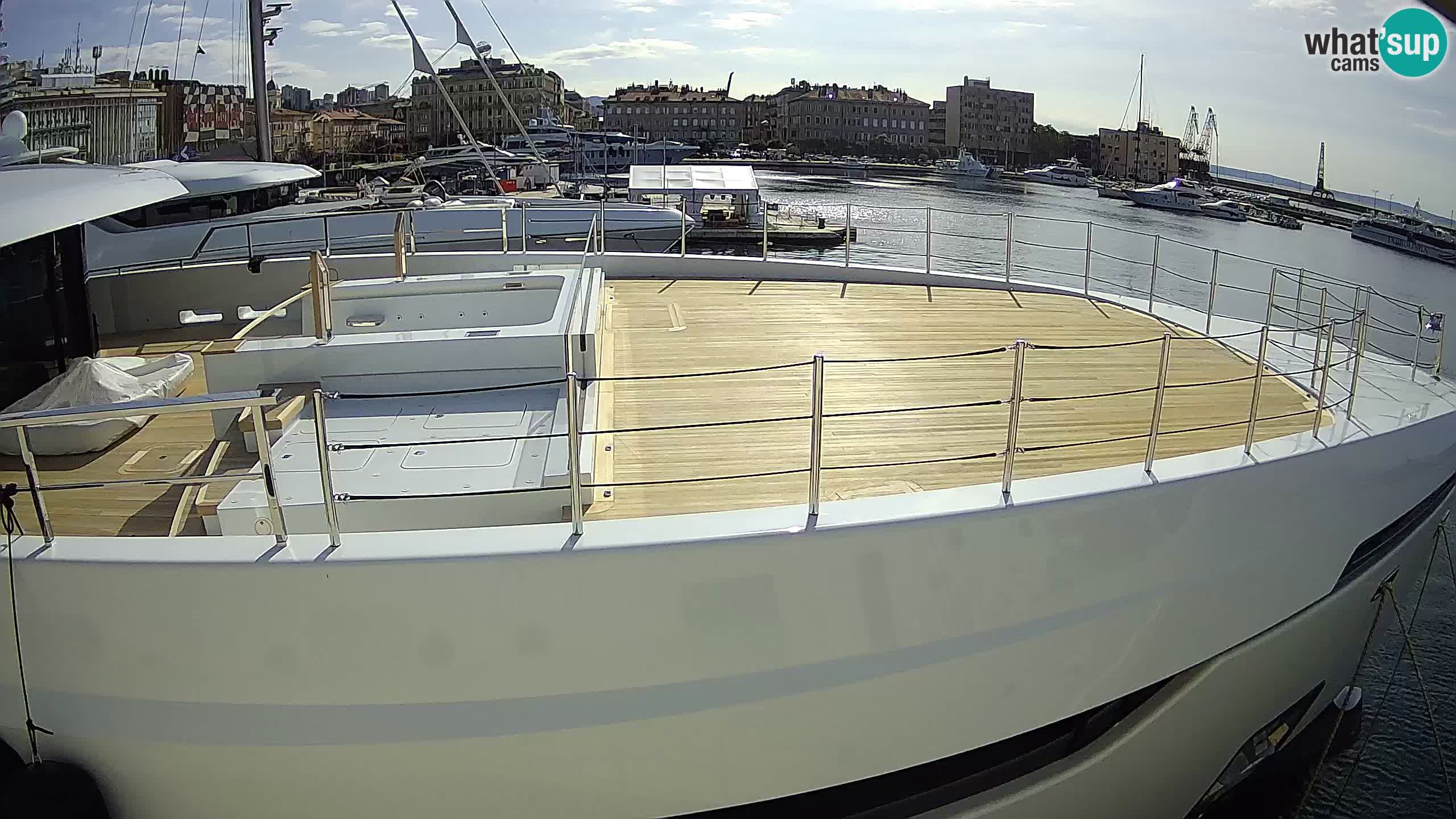 Reka – Botel Marina spletna kamera
