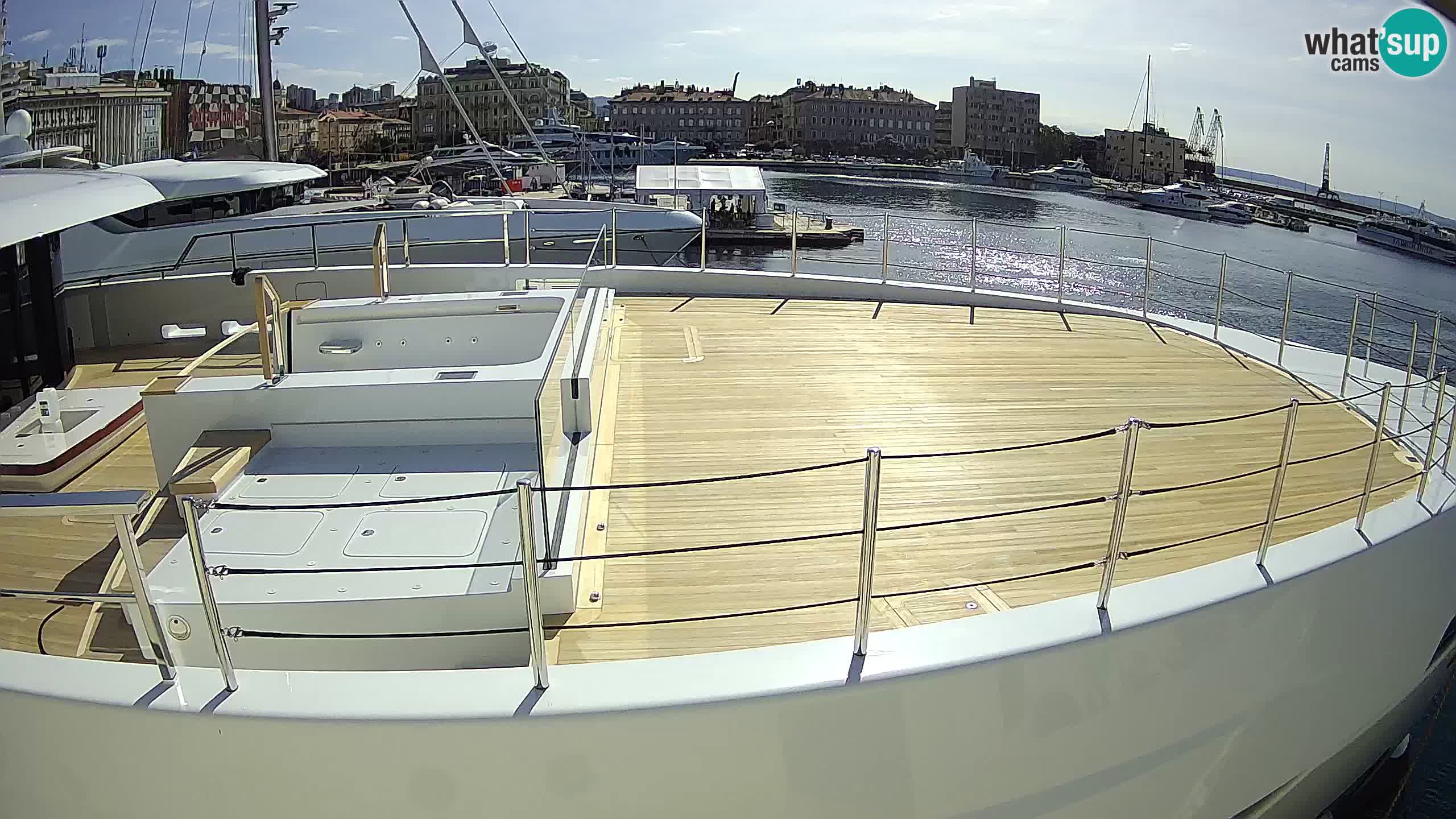 Reka – Botel Marina spletna kamera