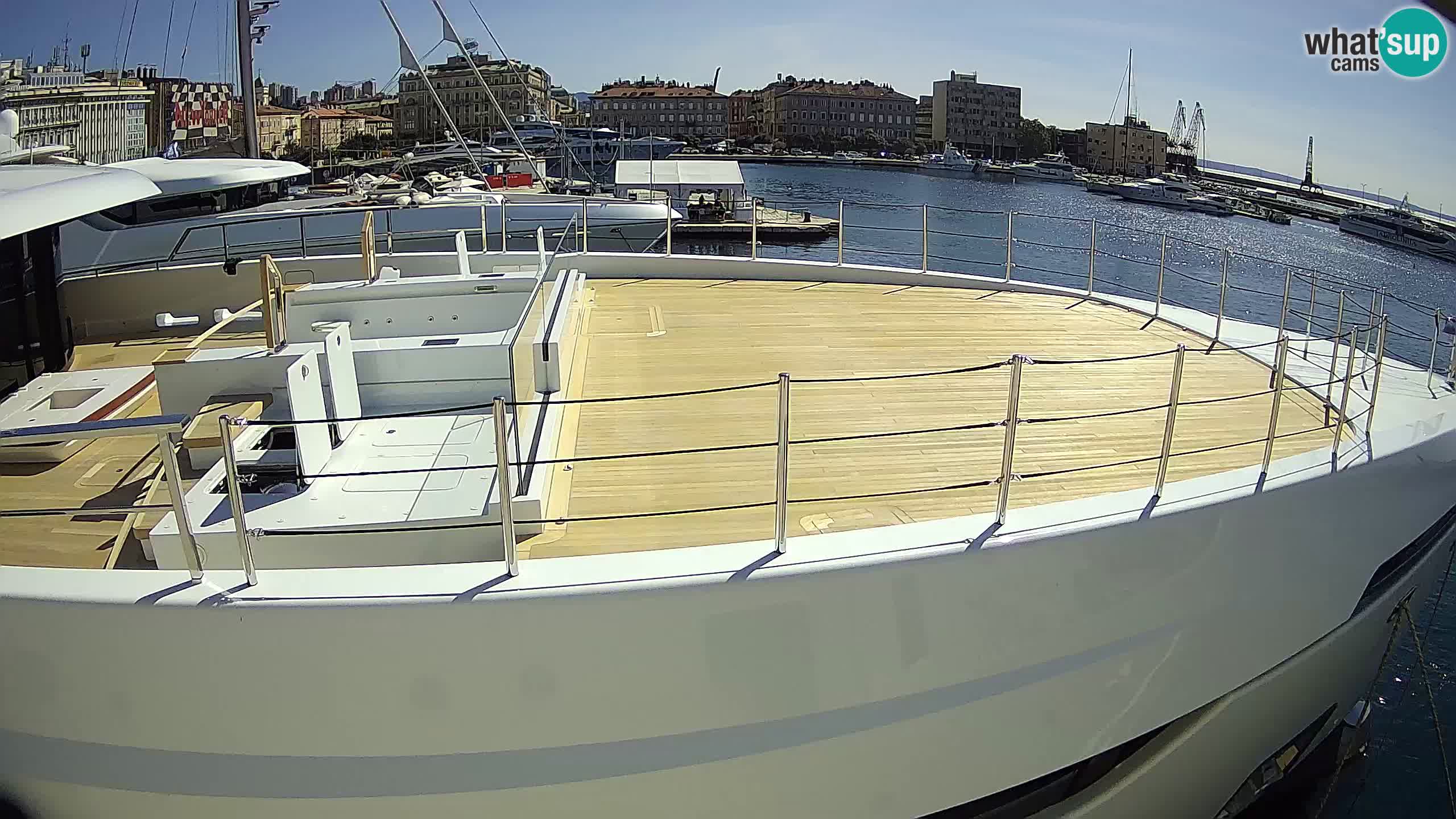 Rijeka – Botel Marina webcam en direct