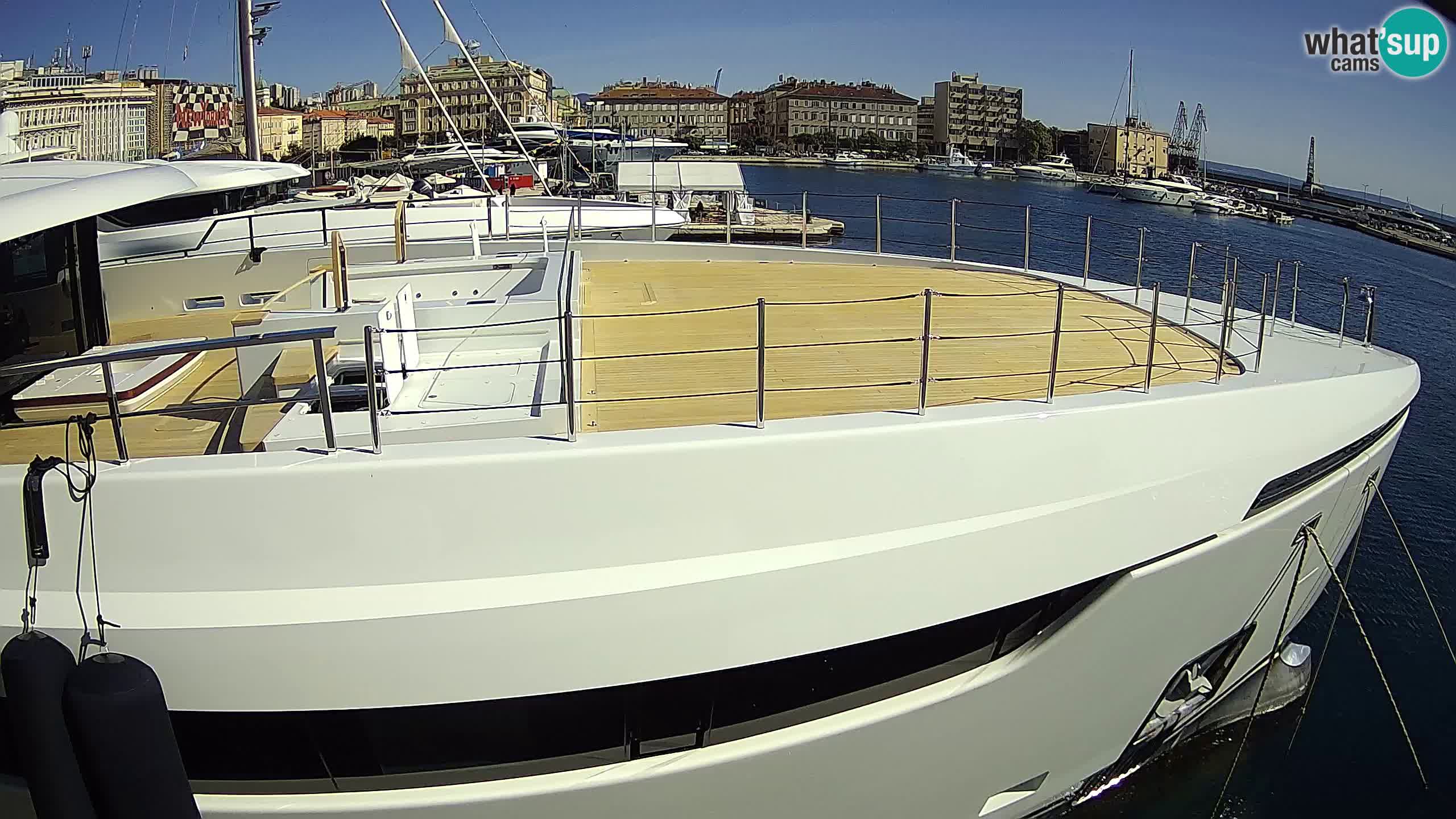 Rijeka – Botel Marina webcam en direct