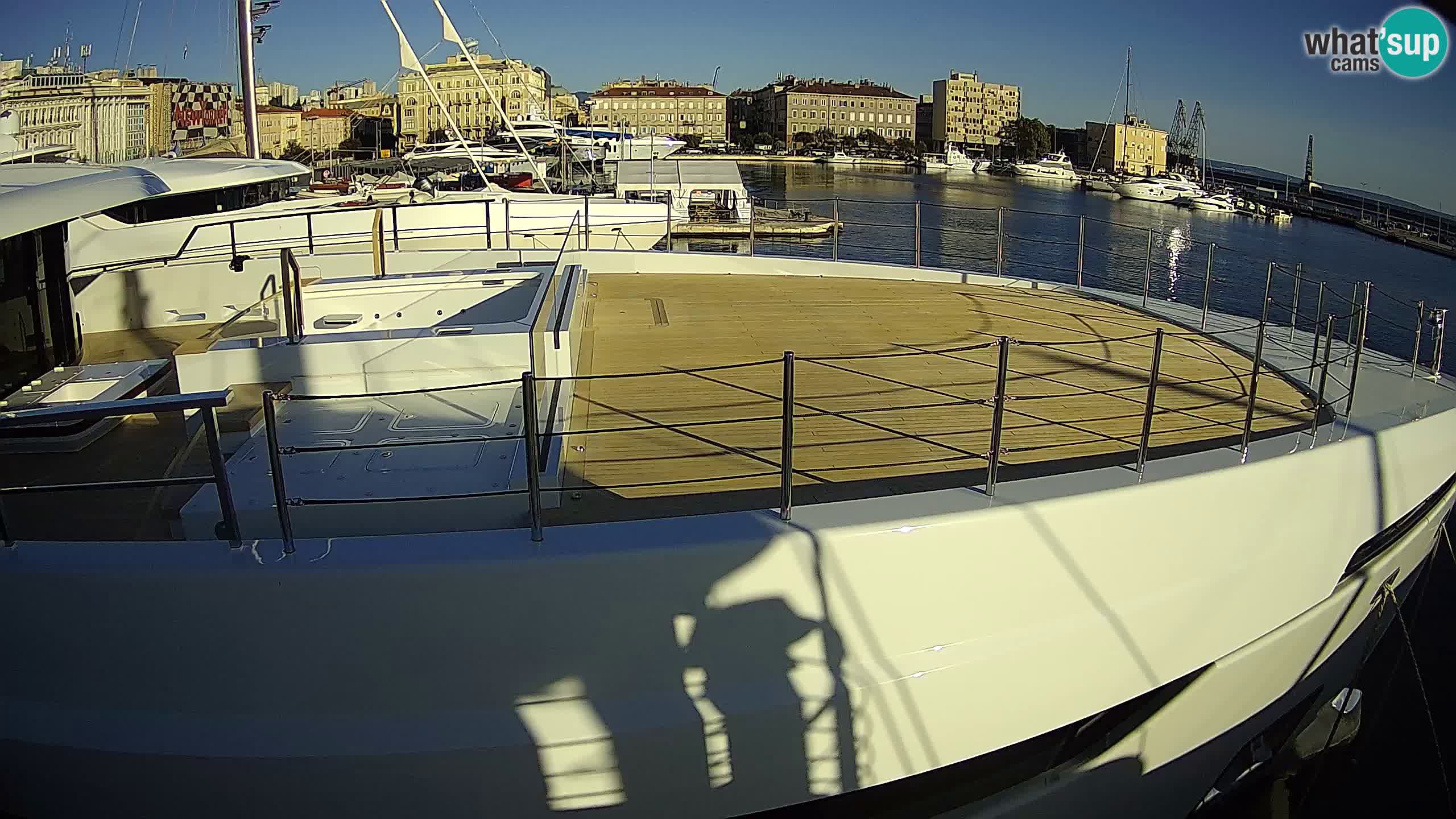 Reka – Botel Marina spletna kamera