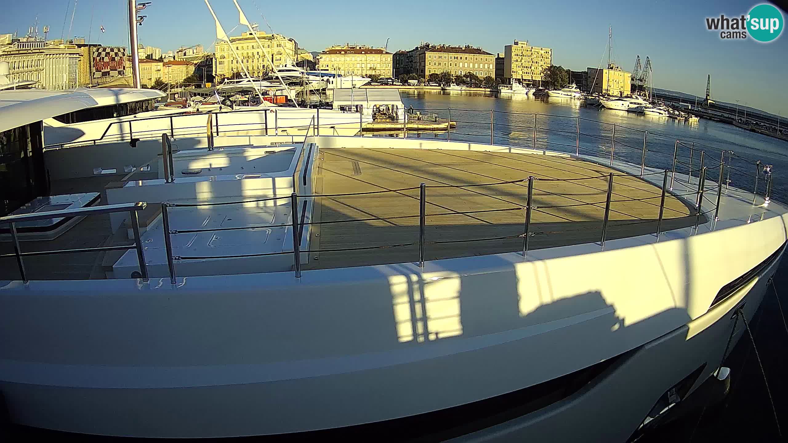 Rijeka – Botel Marina webcam en direct