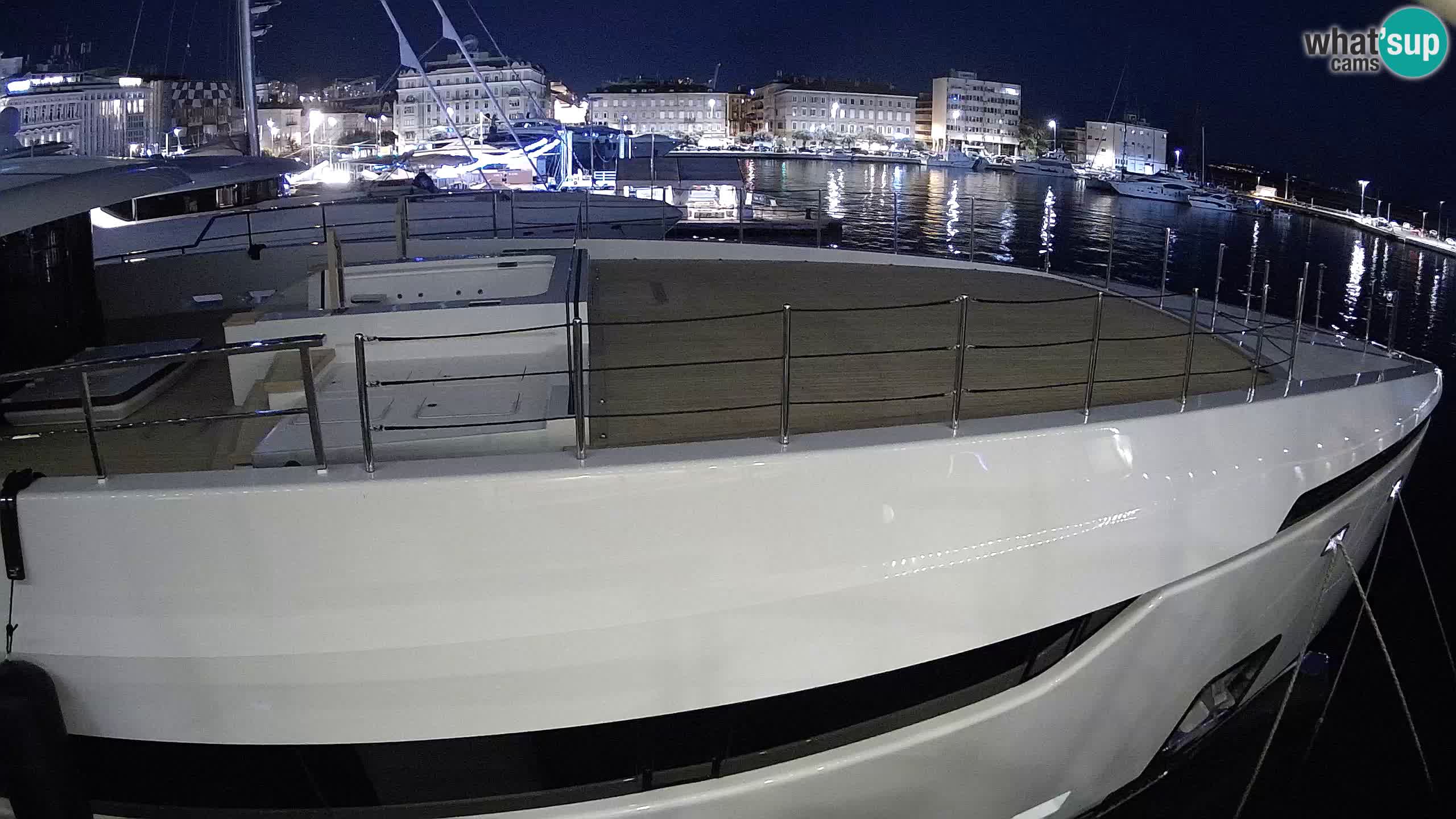 Rijeka – Botel Marina web kamera