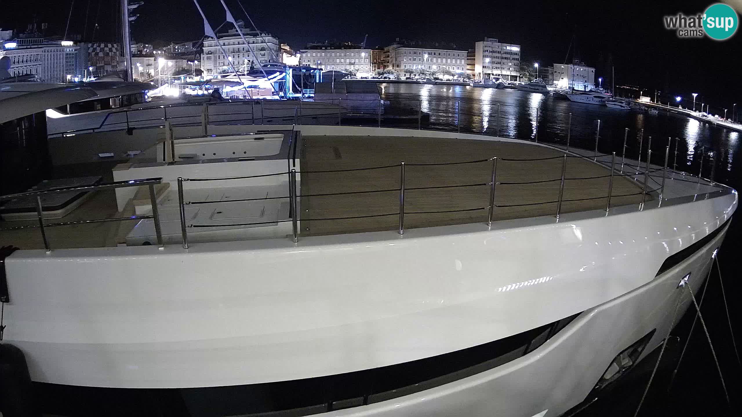 Botel Marina cámara web en vivo Rijeka