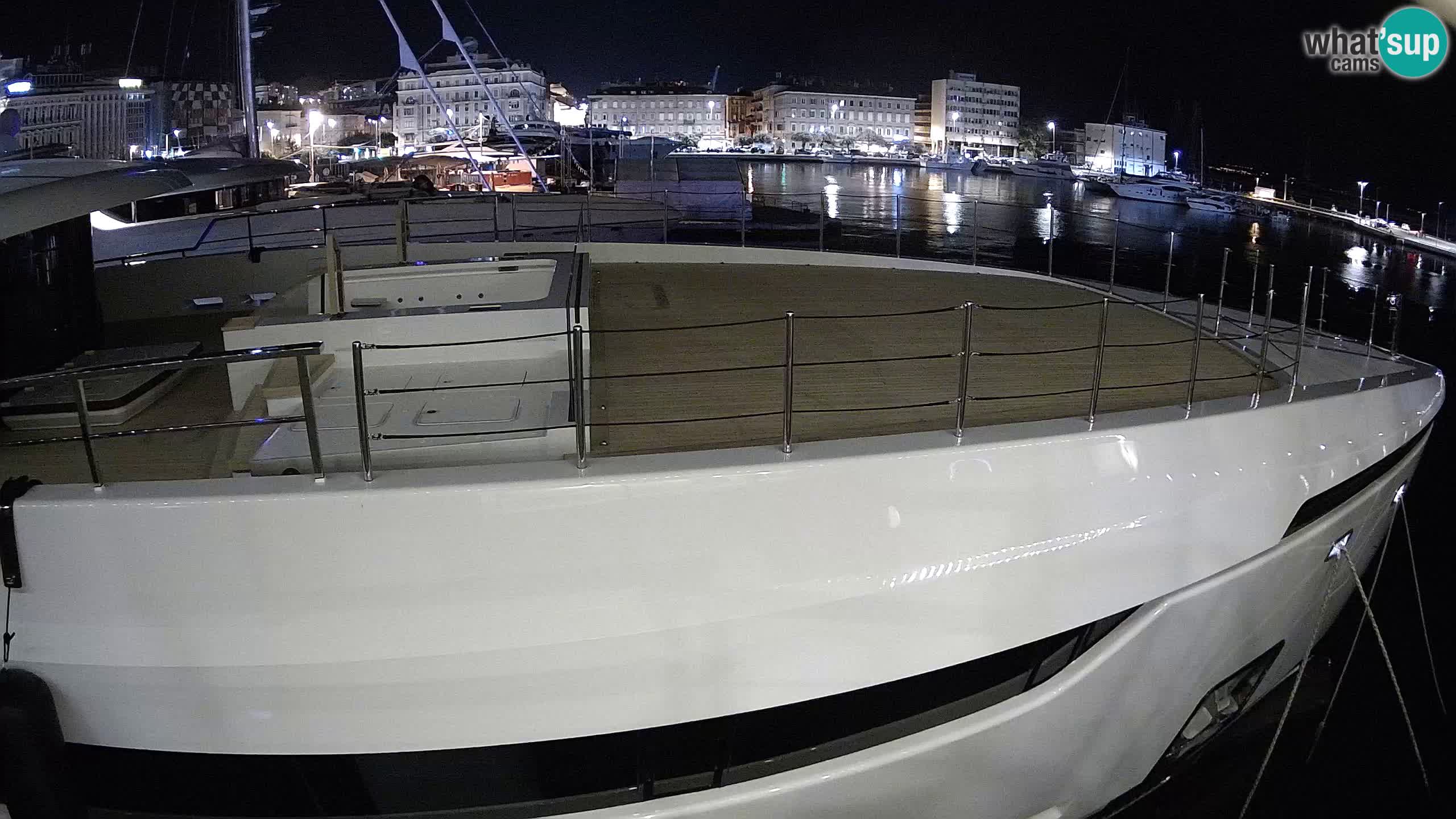 Botel Marina cámara web en vivo Rijeka
