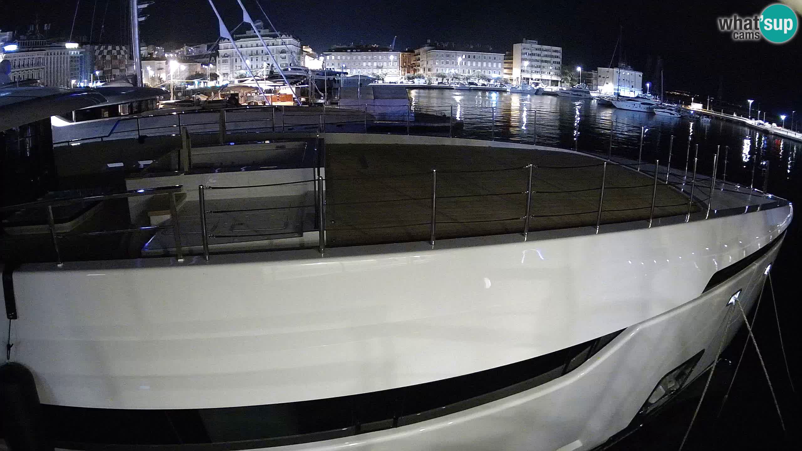 Reka – Botel Marina spletna kamera