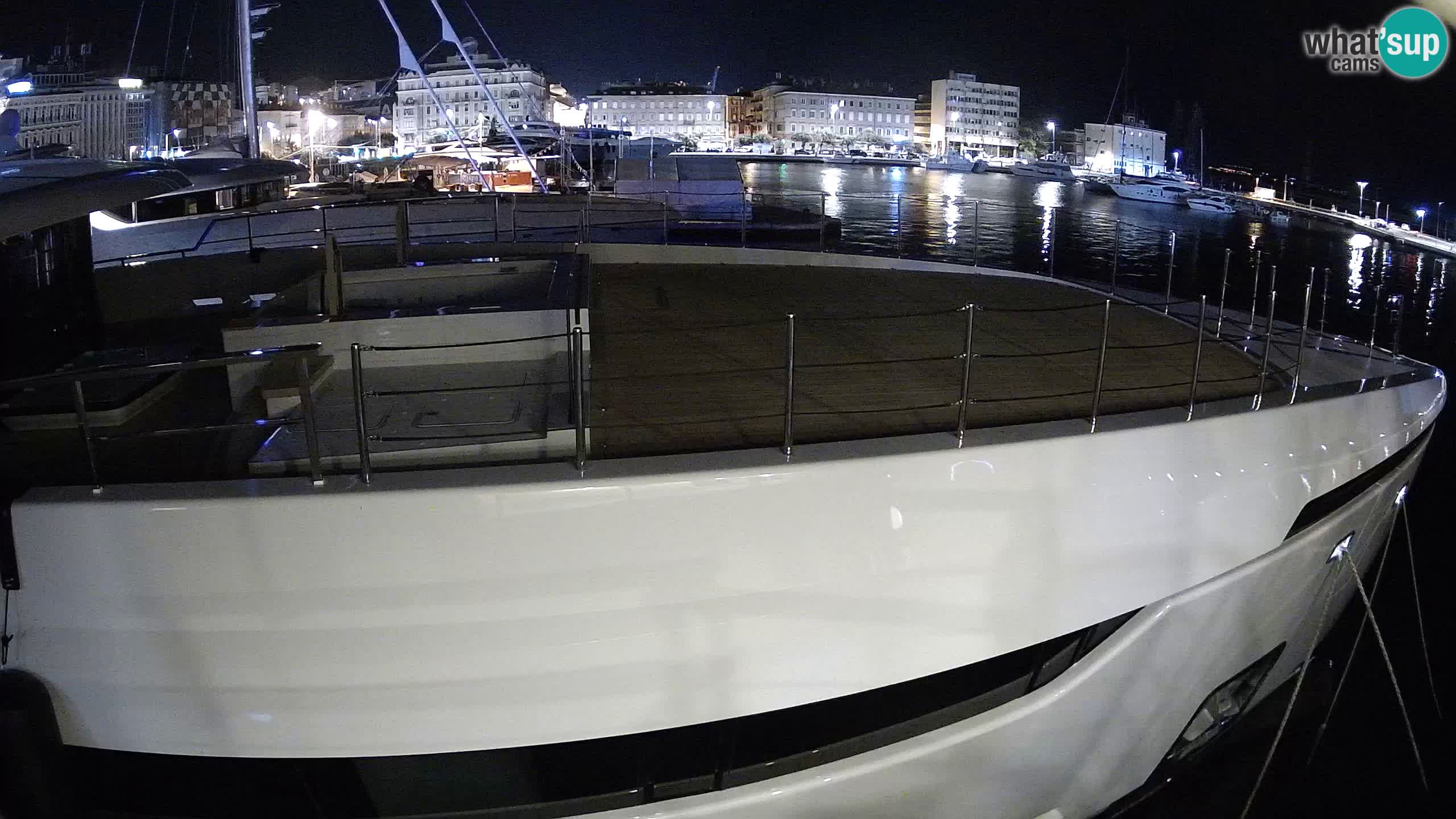 Reka – Botel Marina spletna kamera