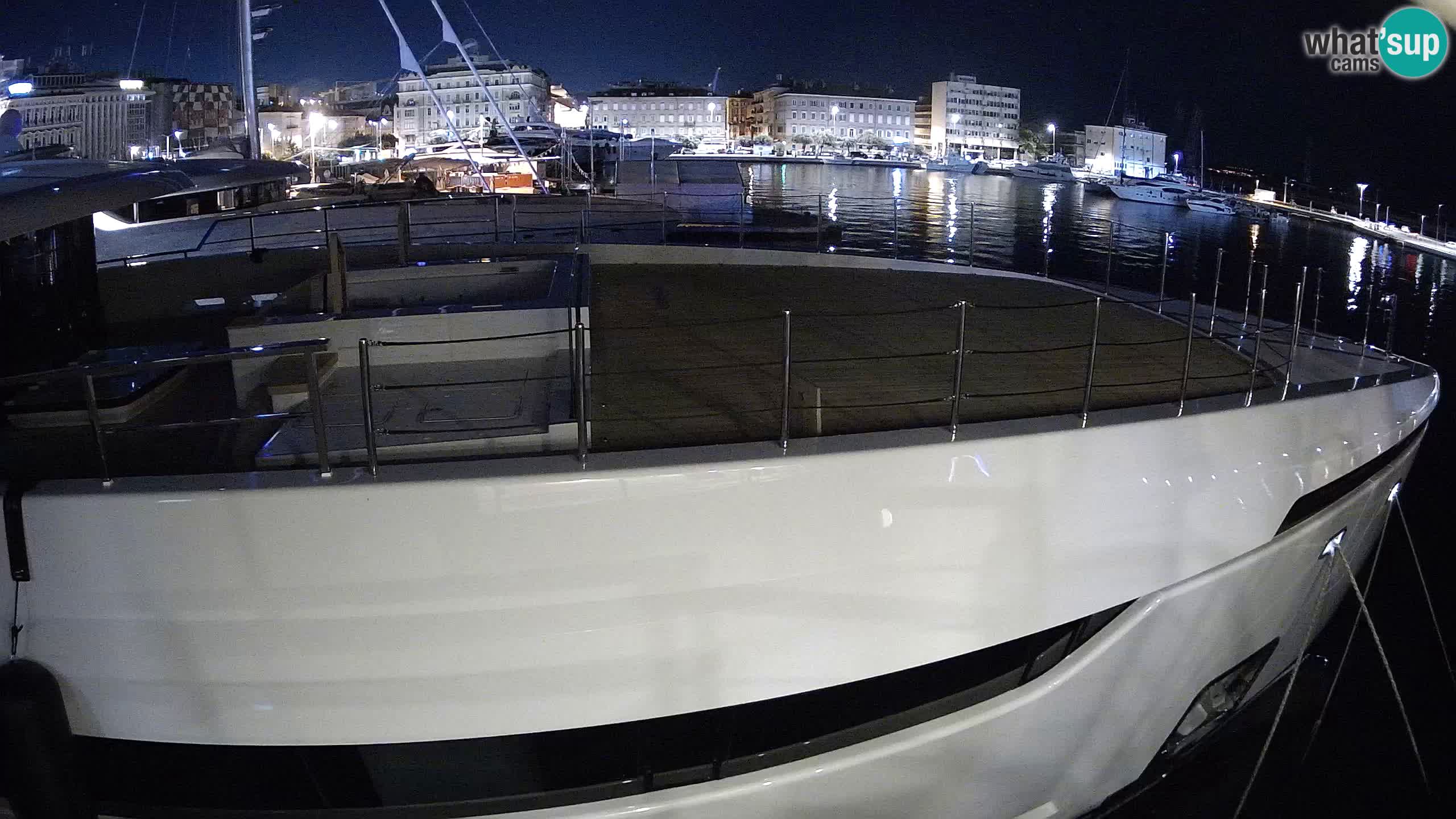 Reka – Botel Marina spletna kamera