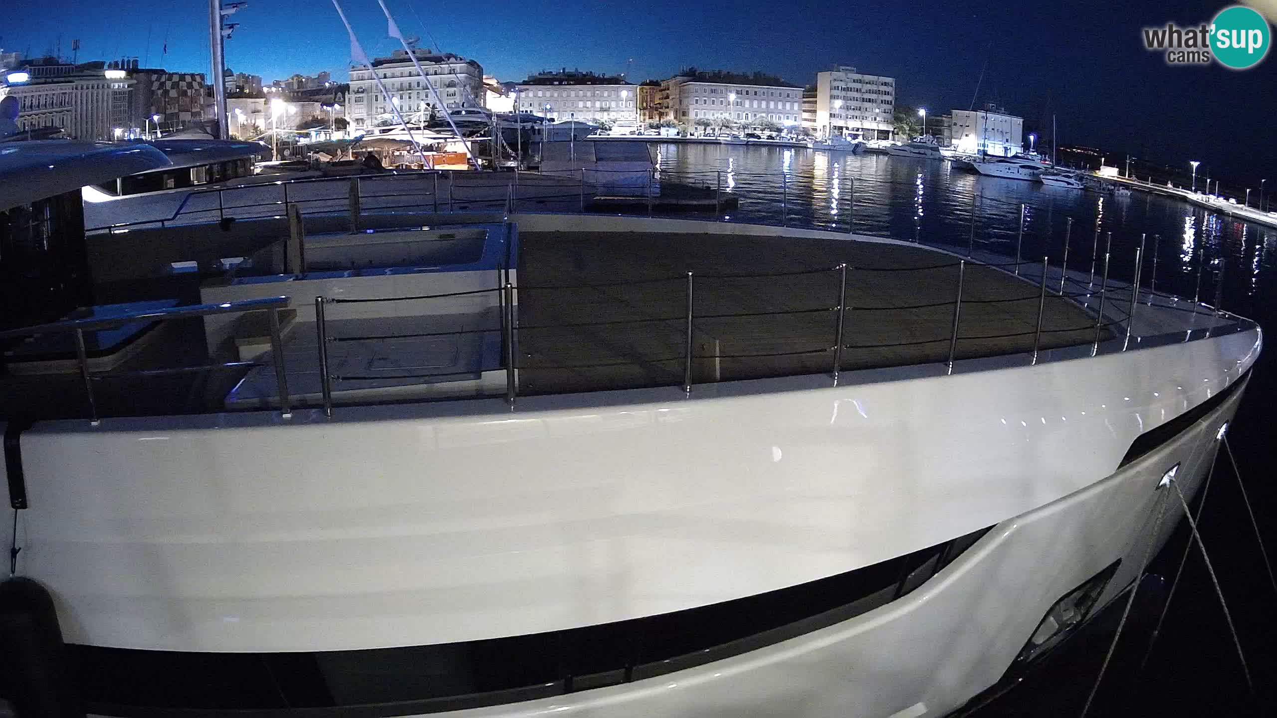 Rijeka – Botel Marina webcam en direct