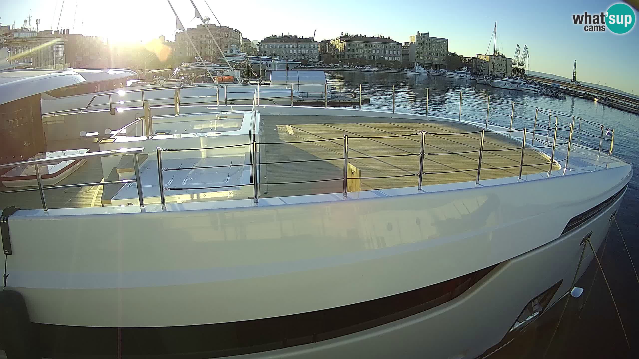 Rijeka – Botel Marina webcam en direct