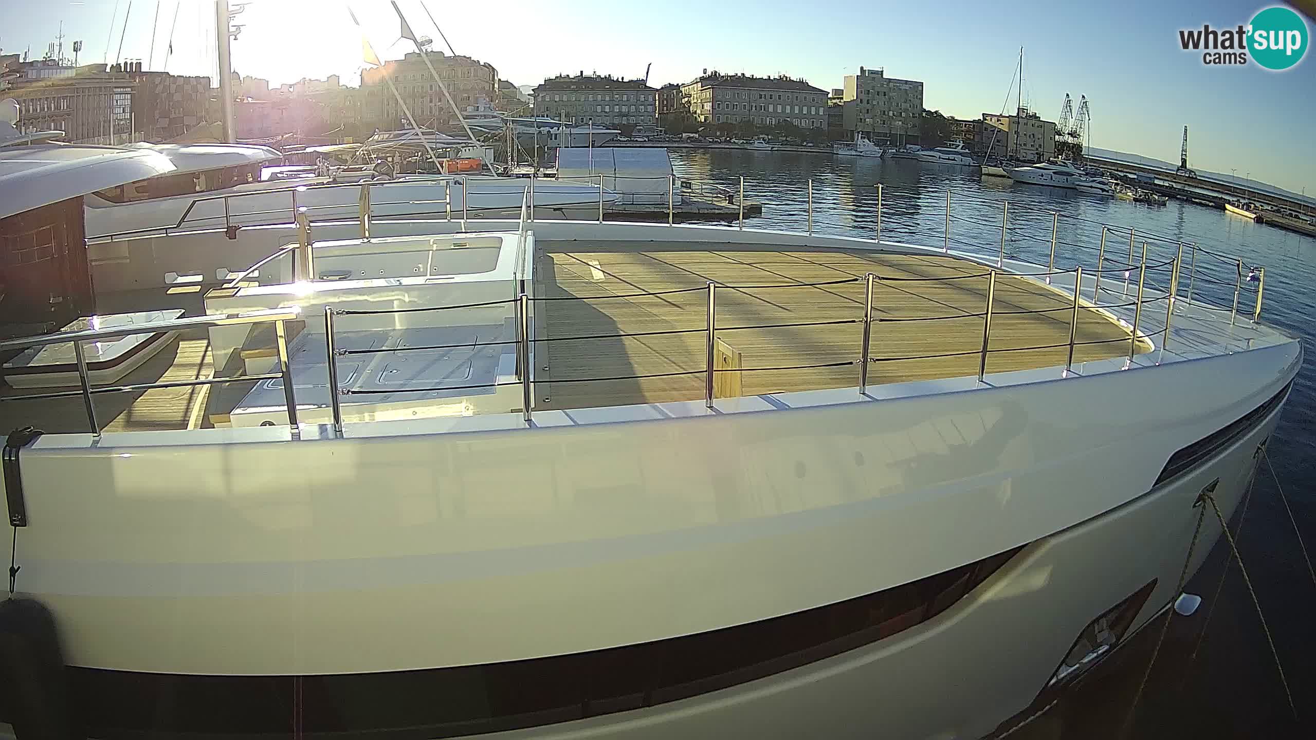 Rijeka – Botel Marina webcam en direct