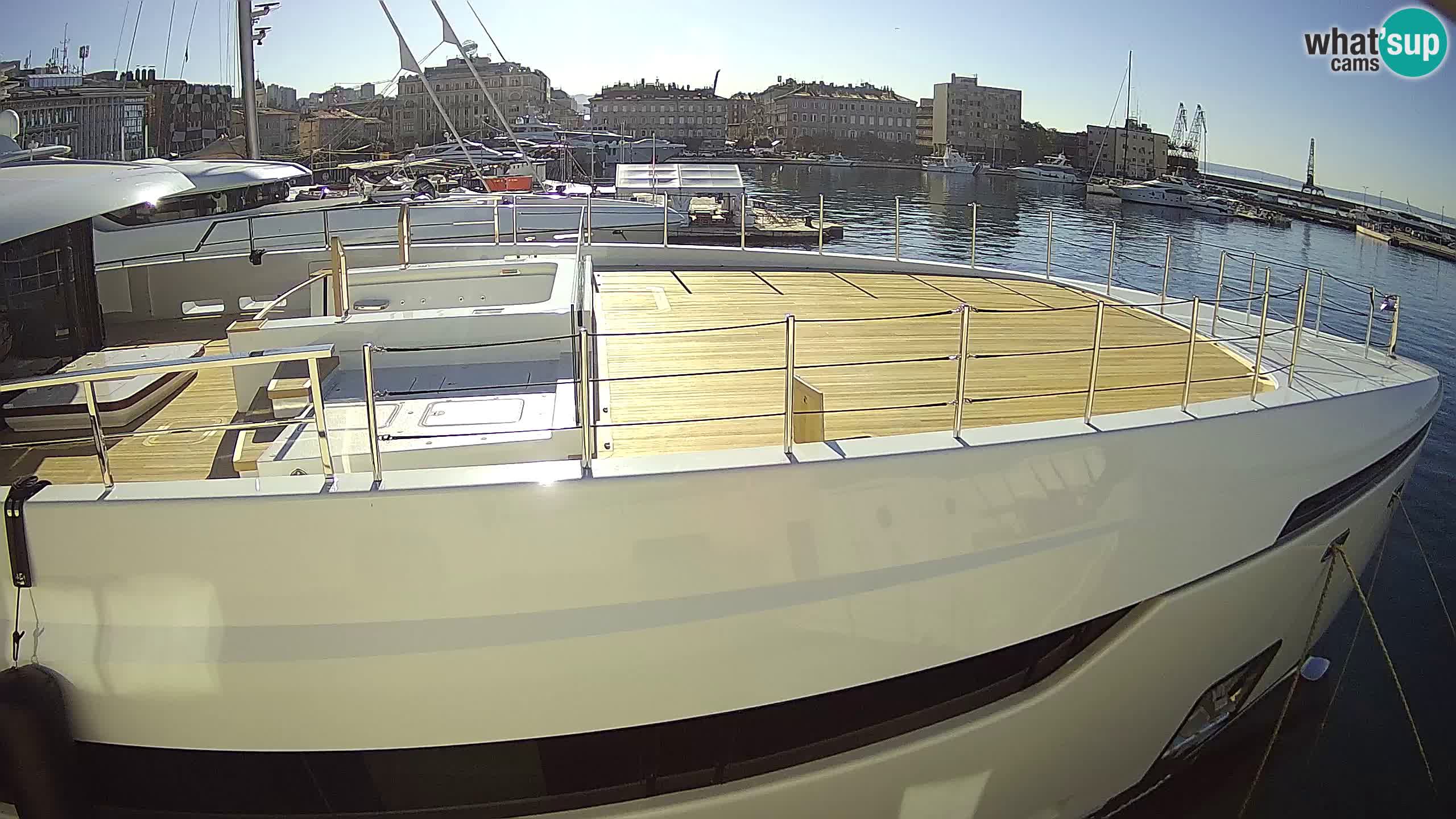 Rijeka – Botel Marina webcam en direct