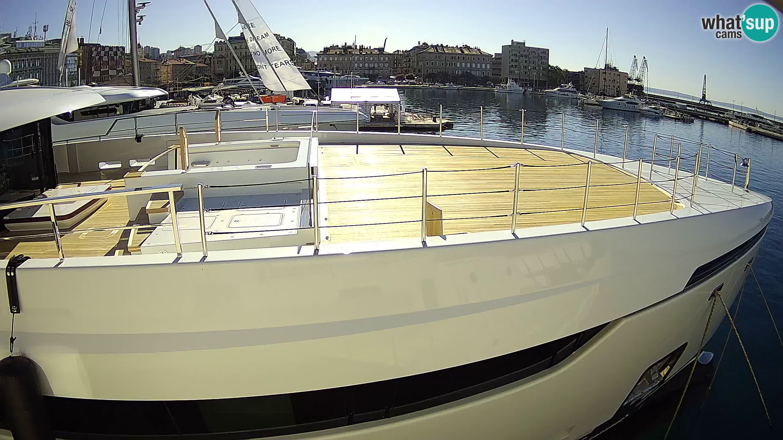 Rijeka – Botel Marina web kamera