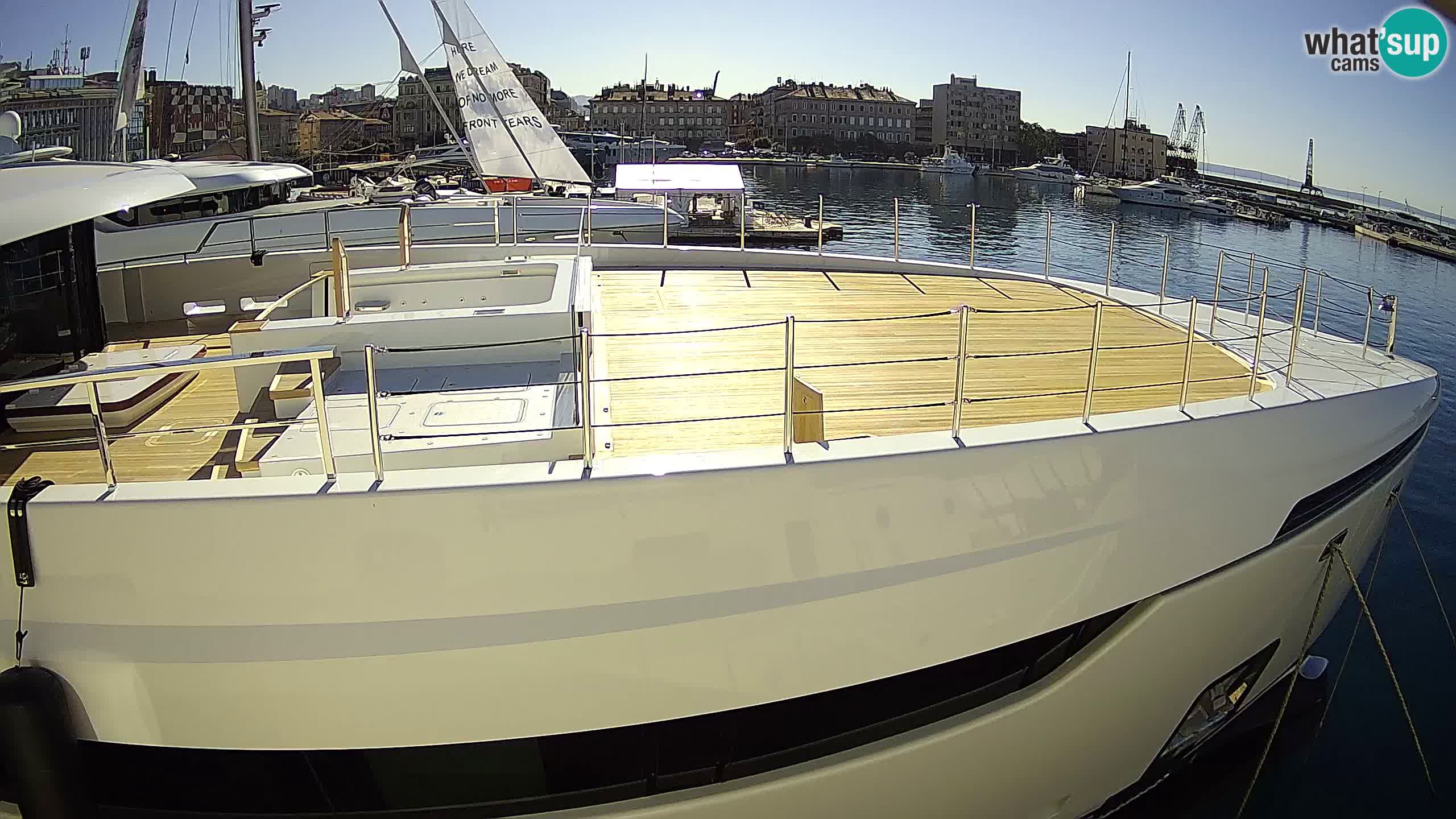 Reka – Botel Marina spletna kamera
