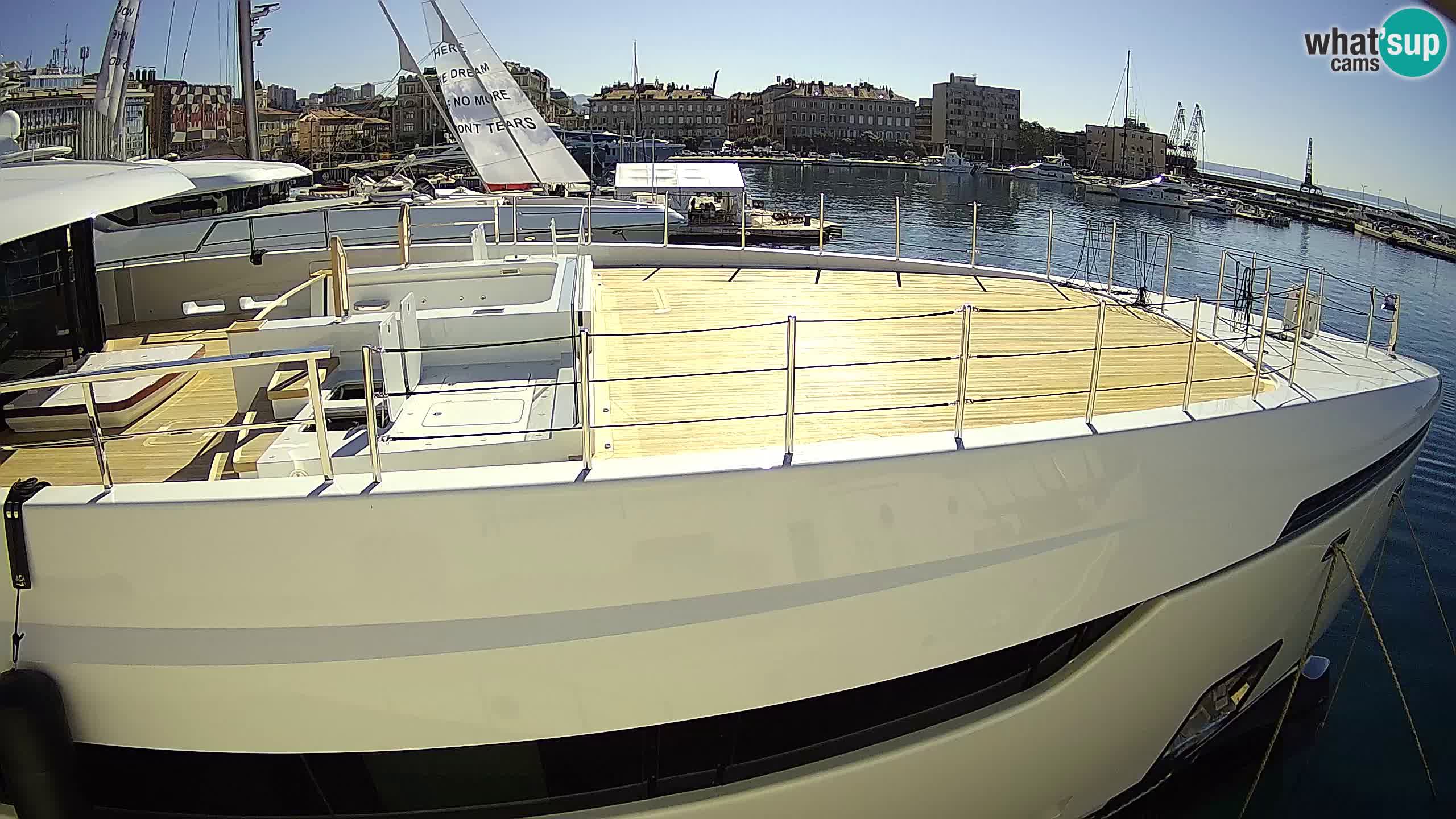 Rijeka – Botel Marina webcam en direct