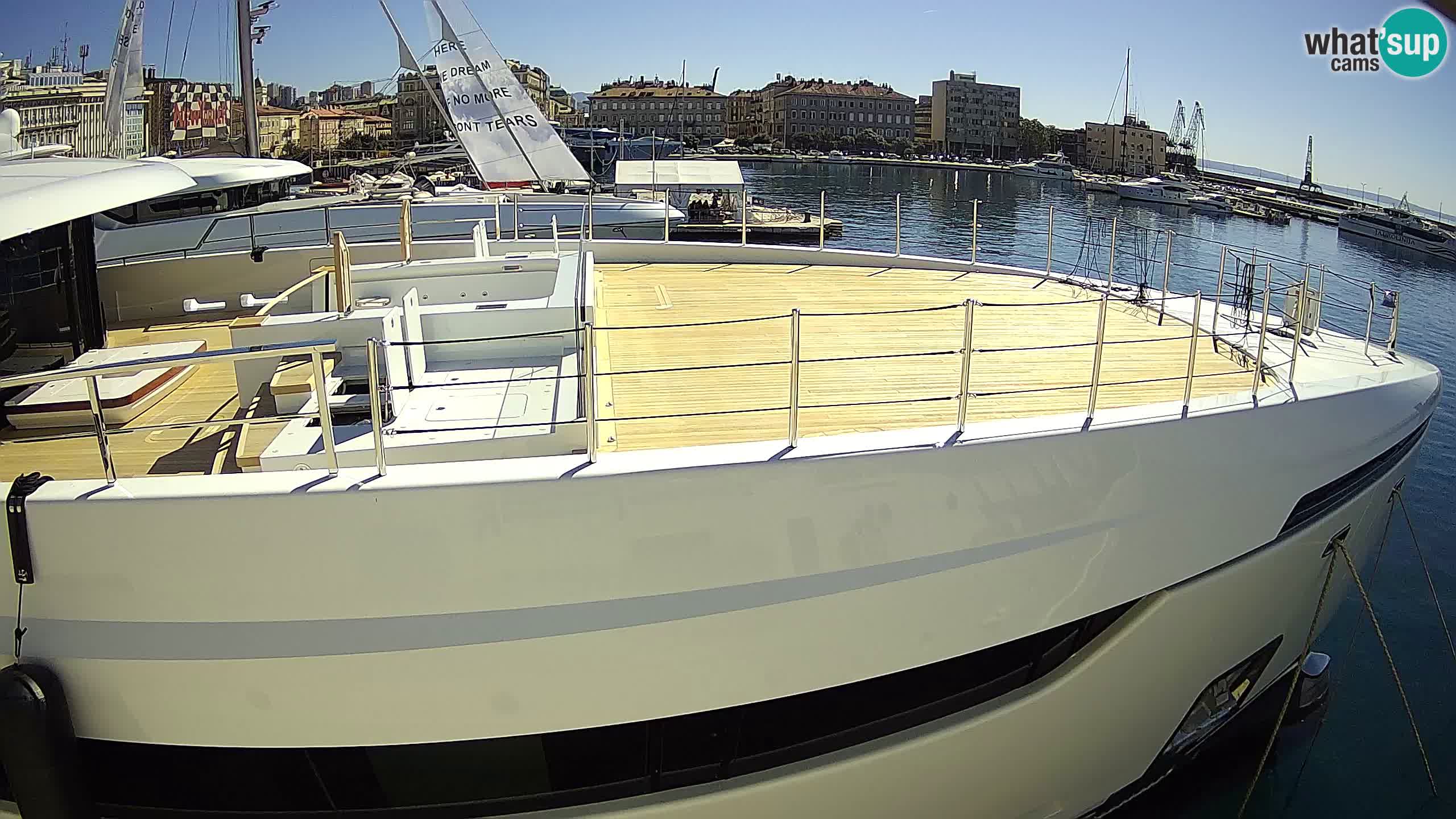 Rijeka – Botel Marina web kamera