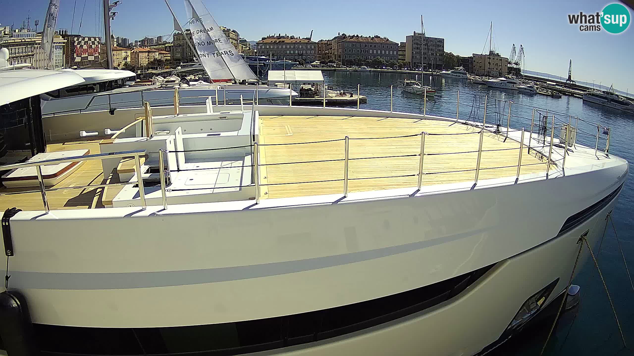 Rijeka – Botel Marina webcam en direct