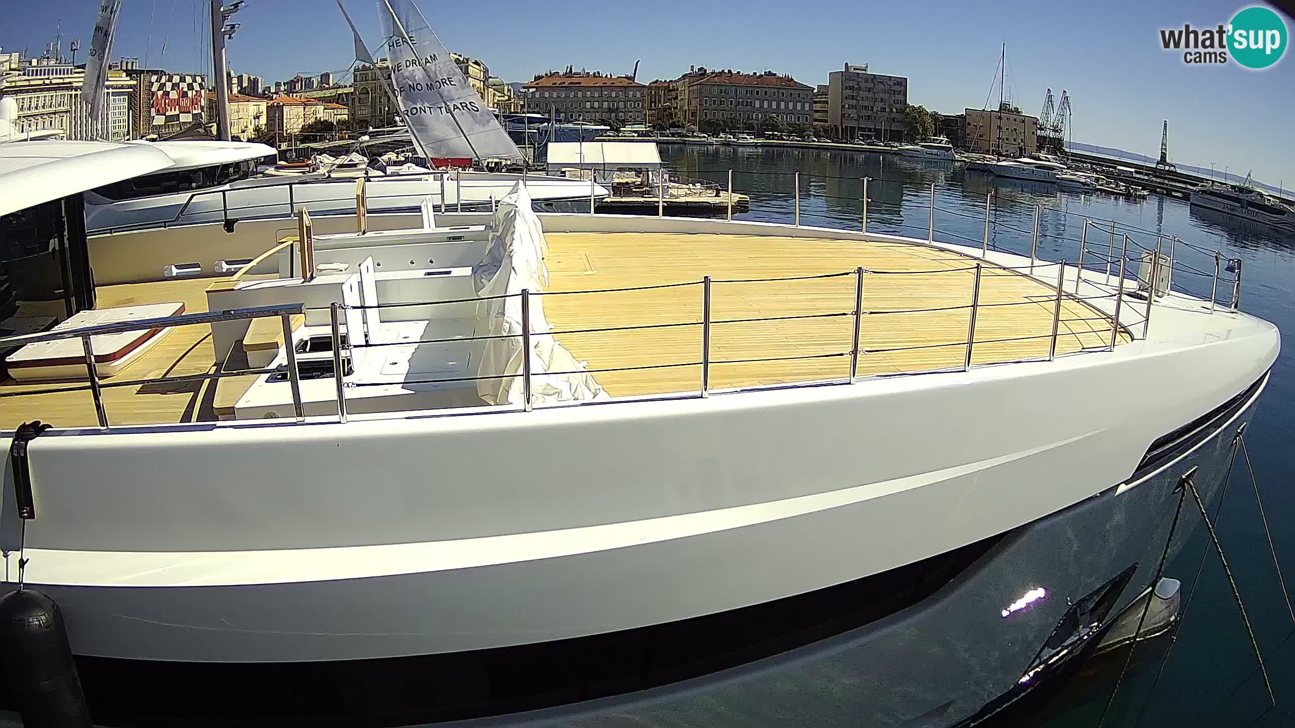 Rijeka – Botel Marina webcam en direct