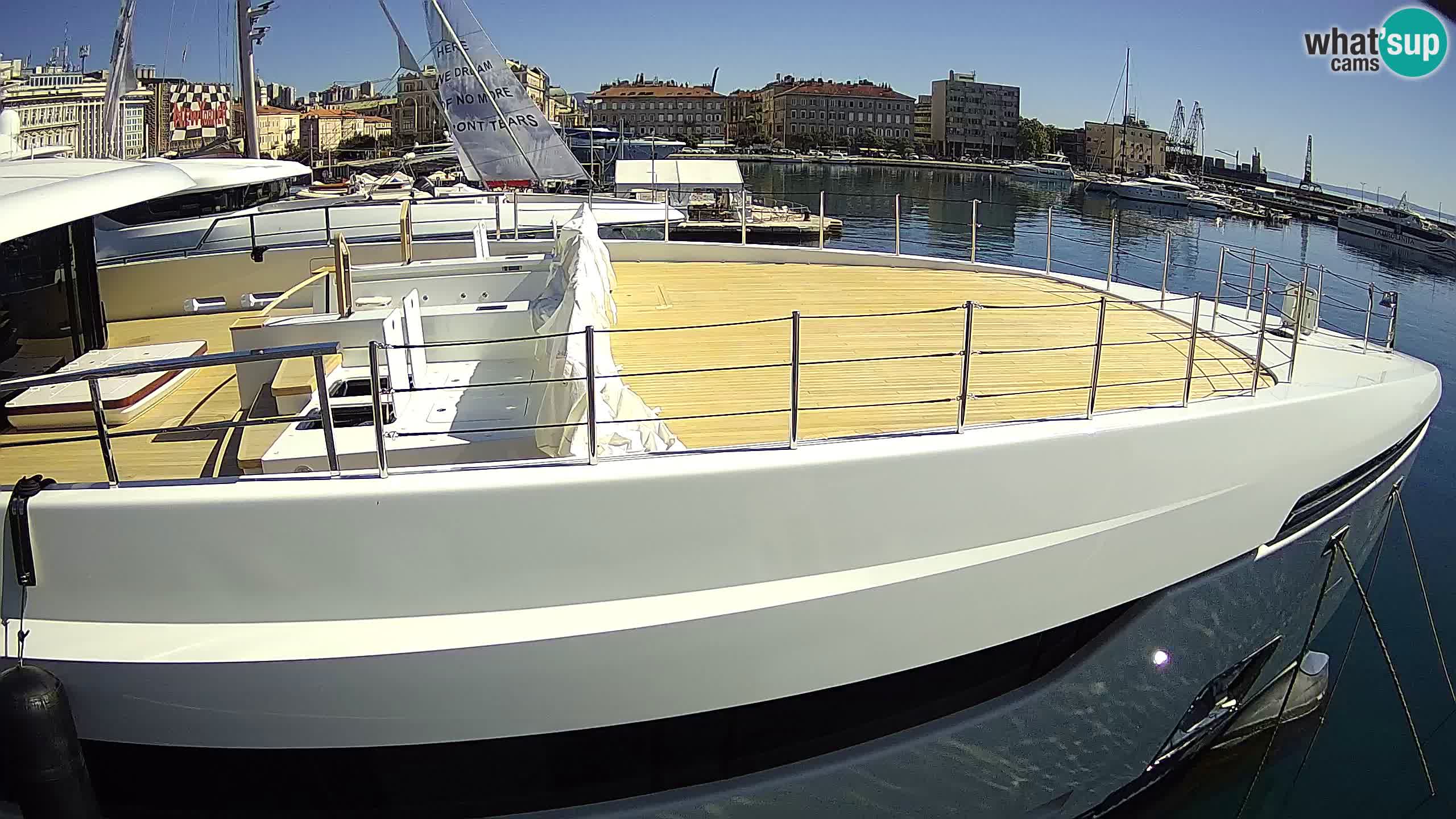 Rijeka – Botel Marina web kamera