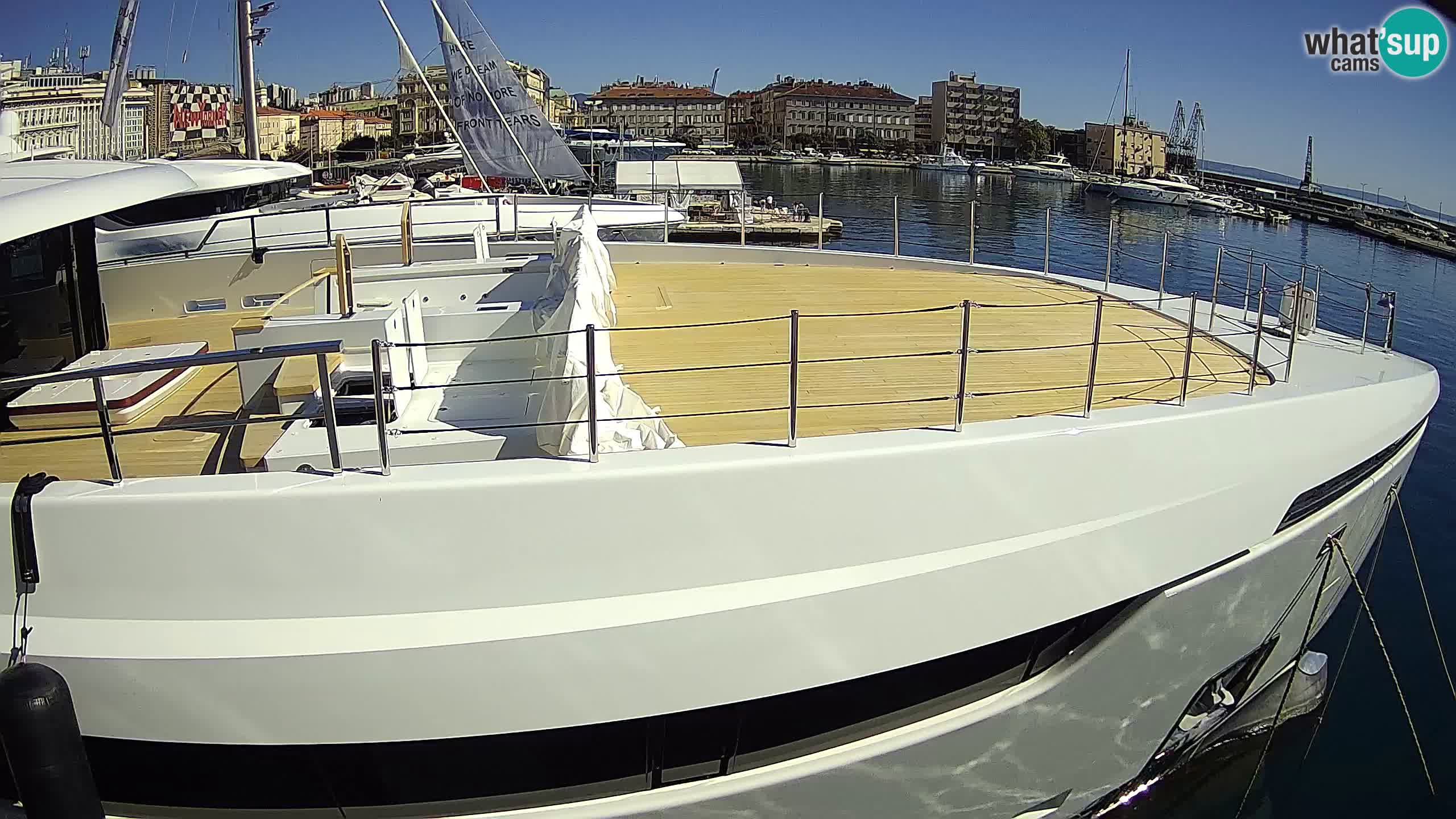 Reka – Botel Marina spletna kamera