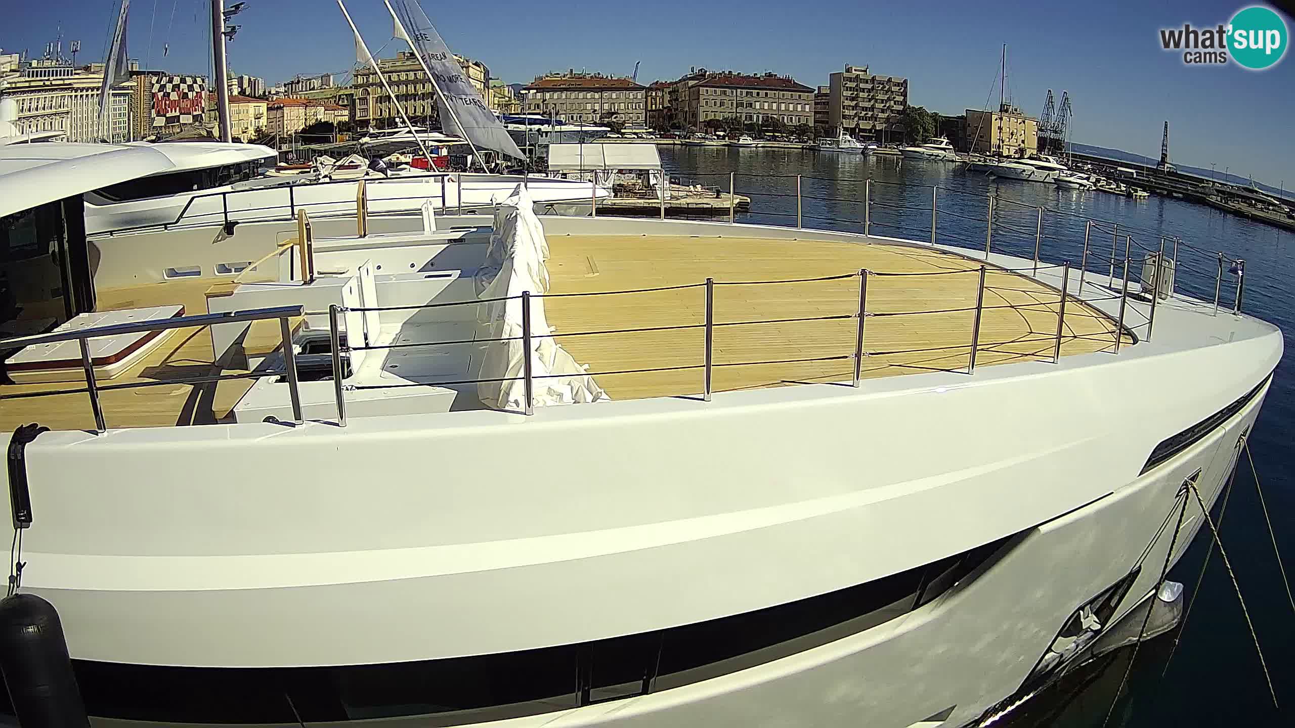 Rijeka – Botel Marina webcam en direct