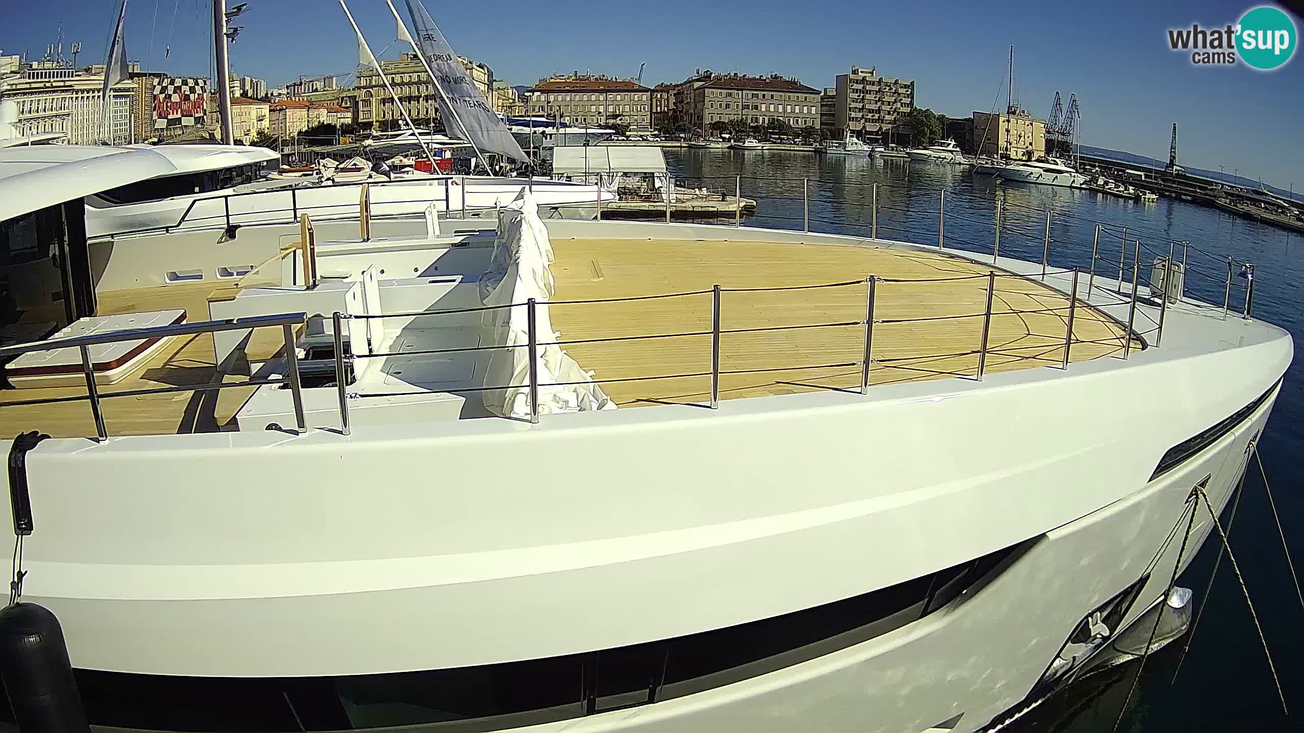 Rijeka – Botel Marina web kamera