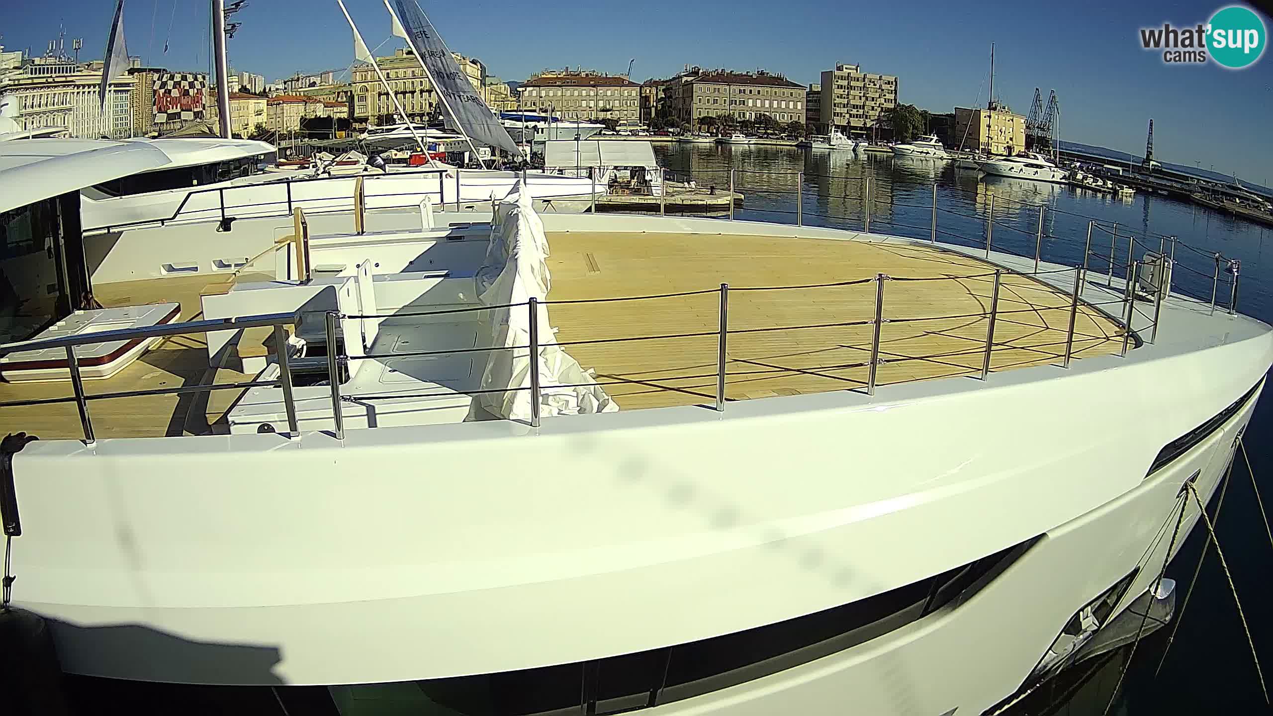 Rijeka – Botel Marina webcam en direct