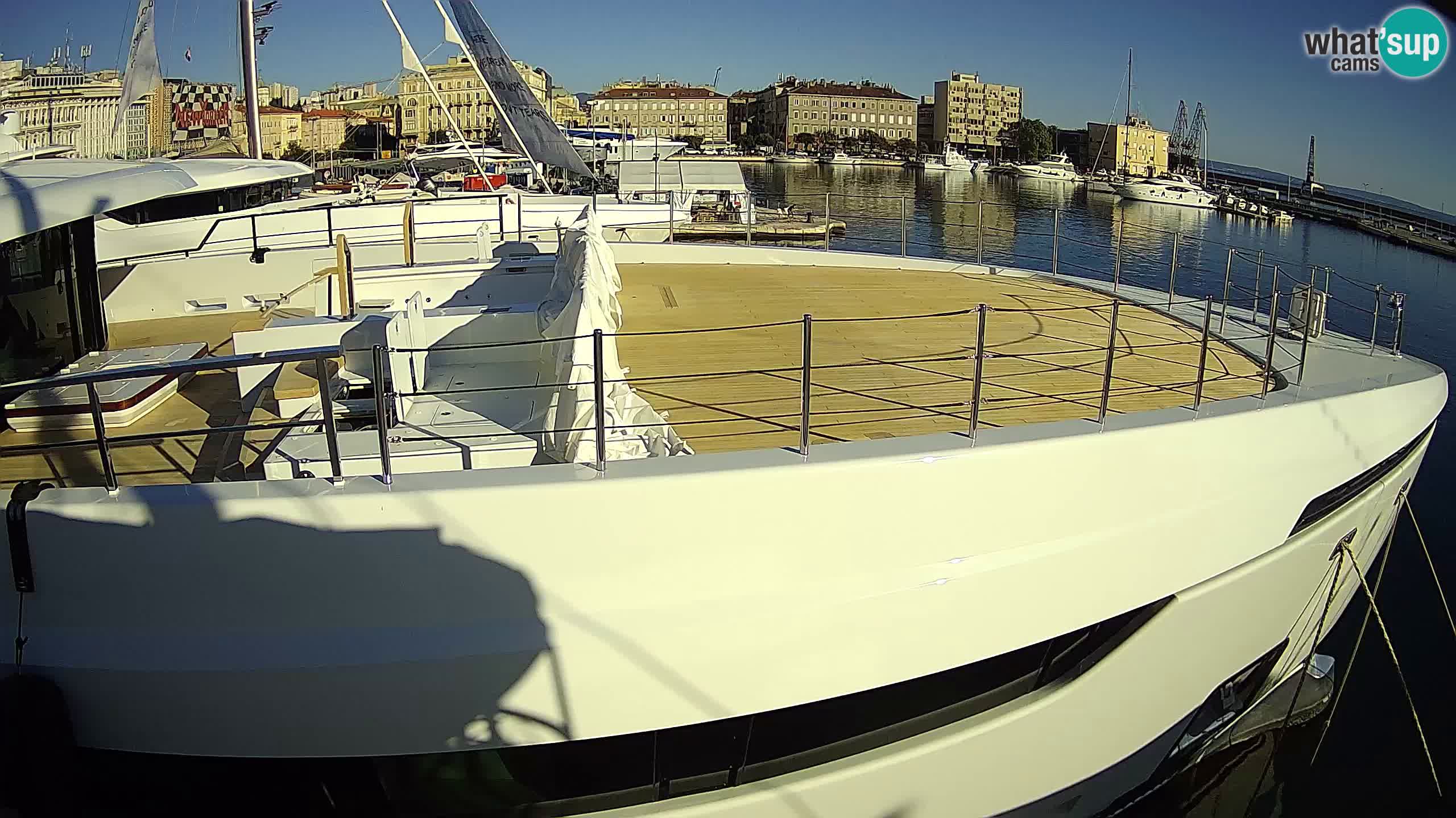 Rijeka – Botel Marina webcam en direct