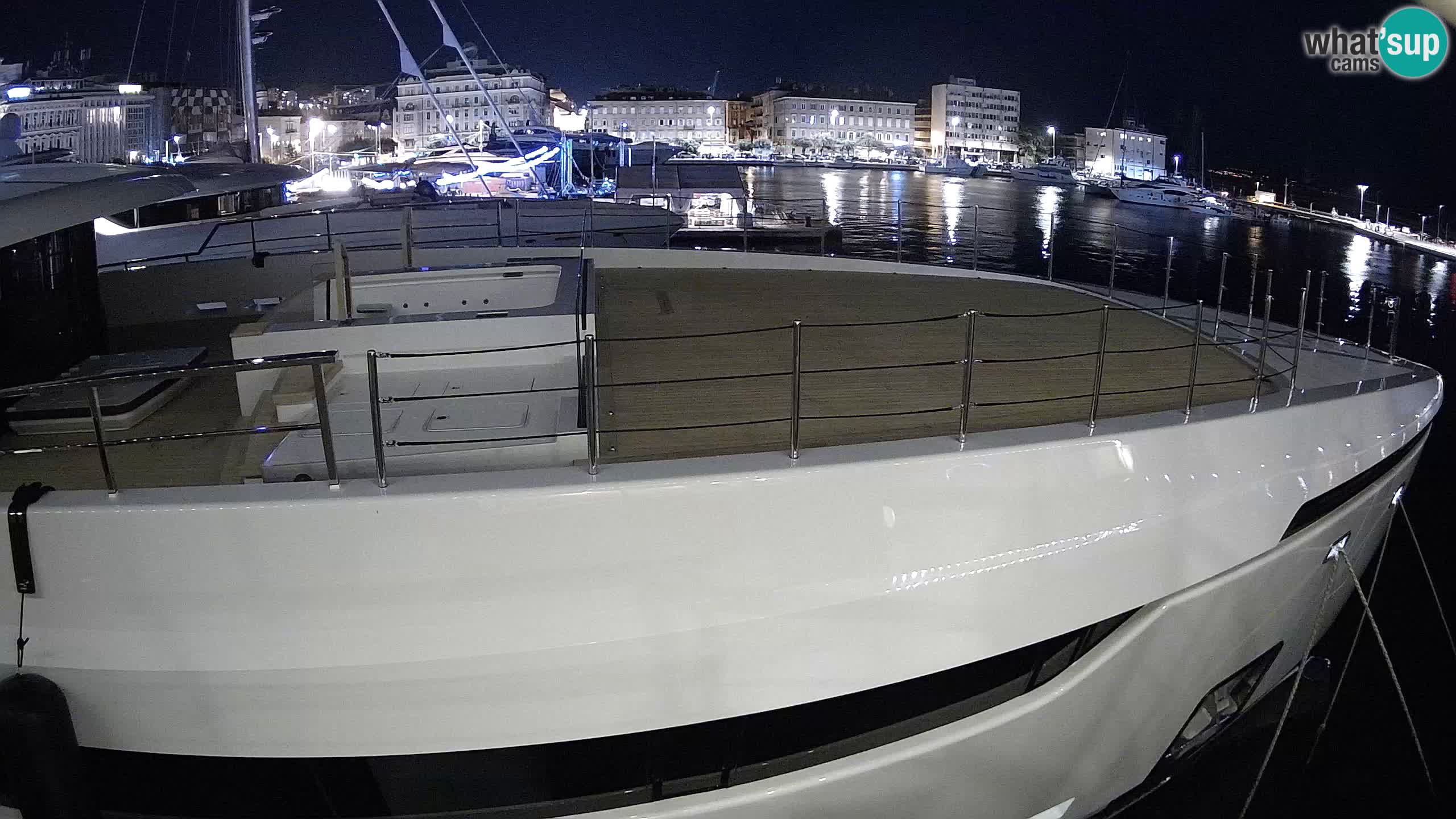 Rijeka – Botel Marina web kamera