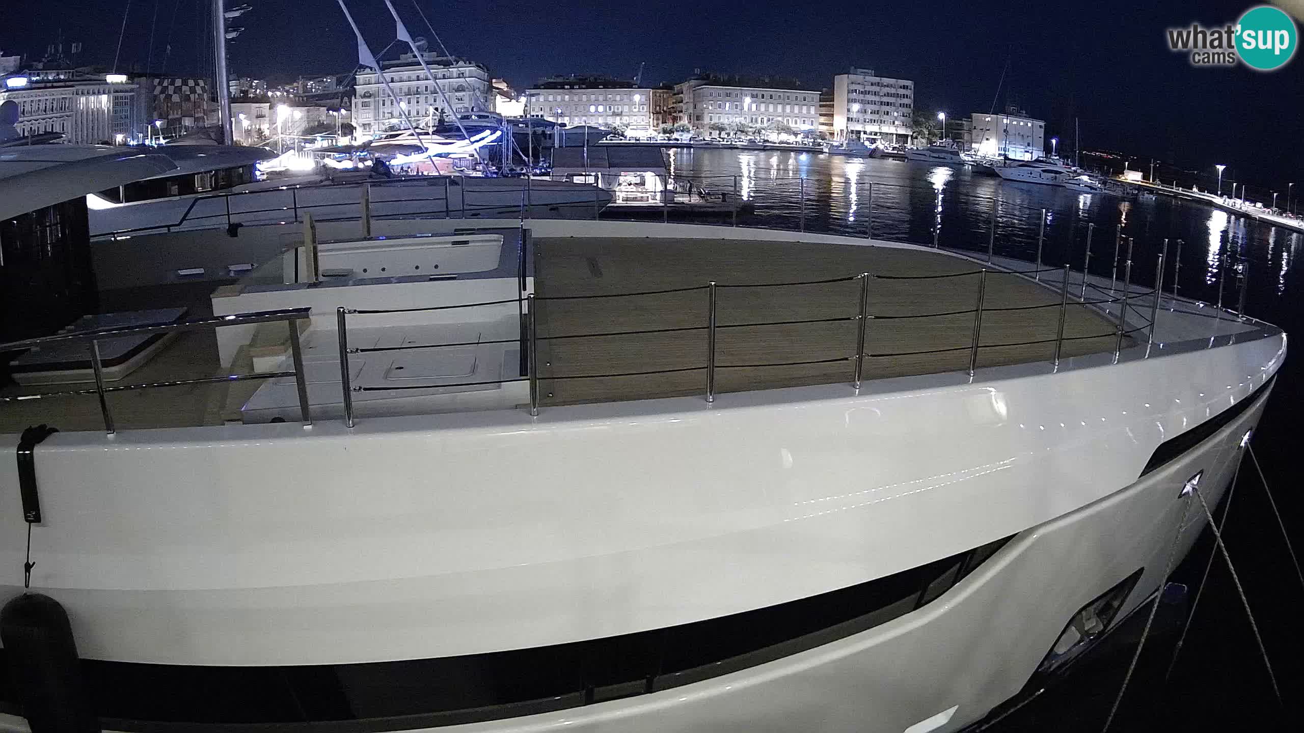 Botel Marina cámara web en vivo Rijeka
