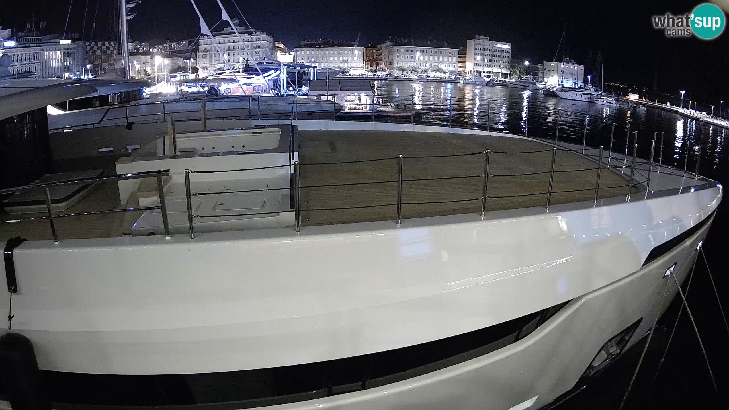 Rijeka – Botel Marina web kamera
