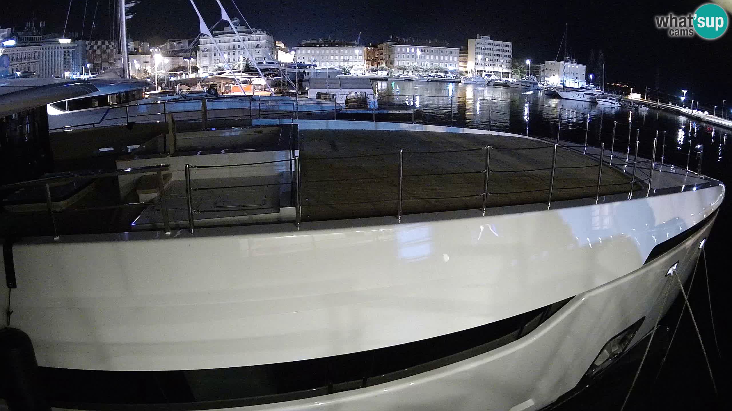 Botel Marina cámara web en vivo Rijeka