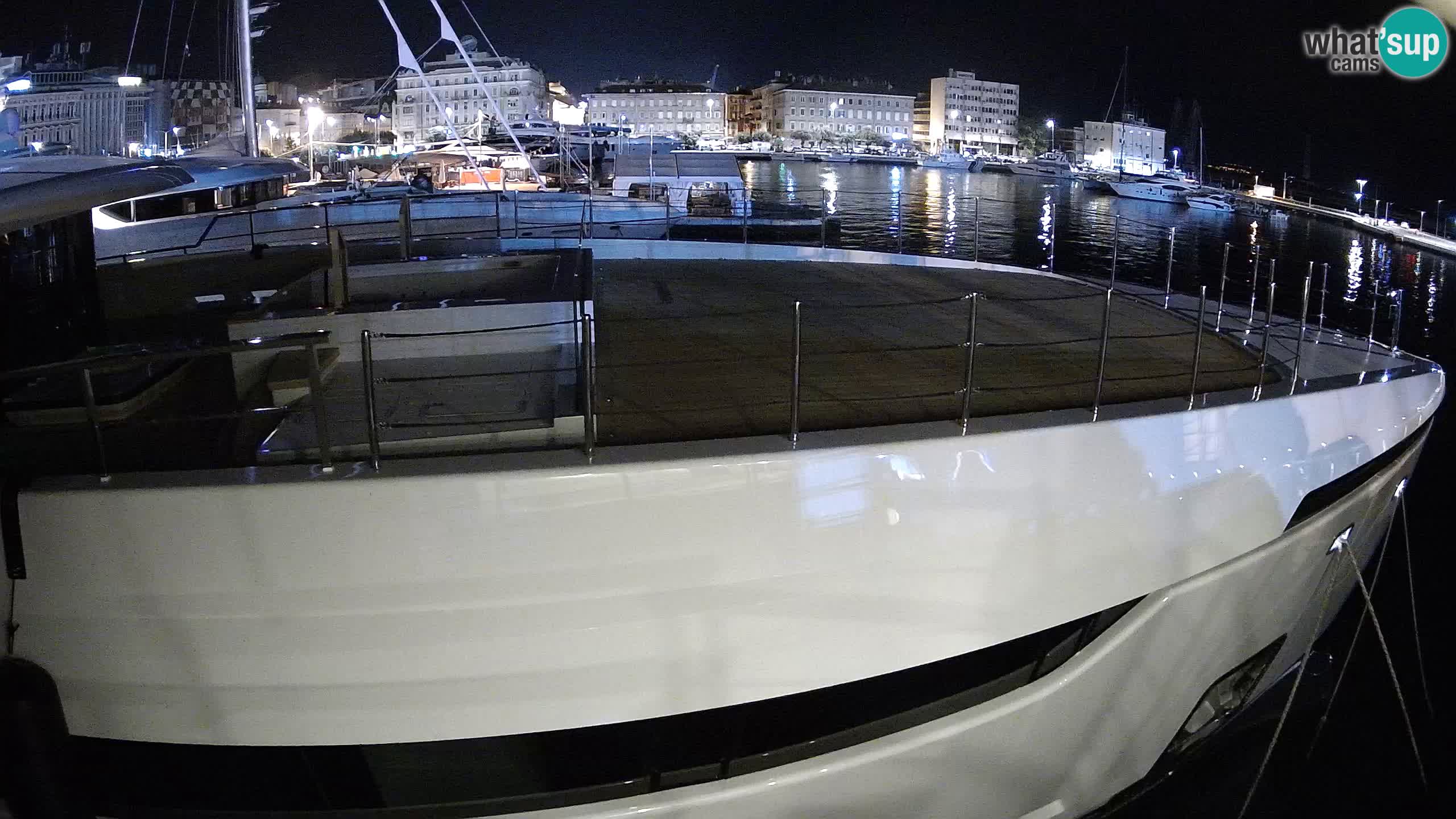 Botel Marina cámara web en vivo Rijeka