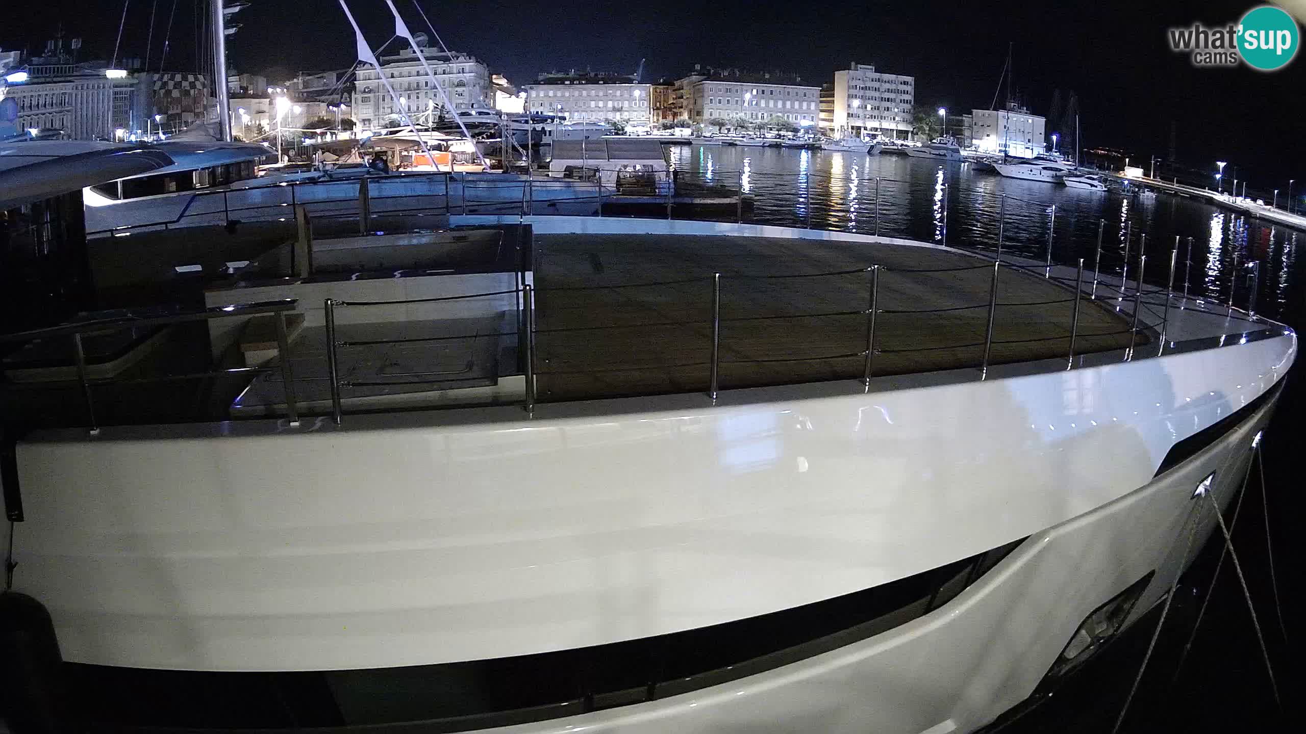 Rijeka – Botel Marina web kamera