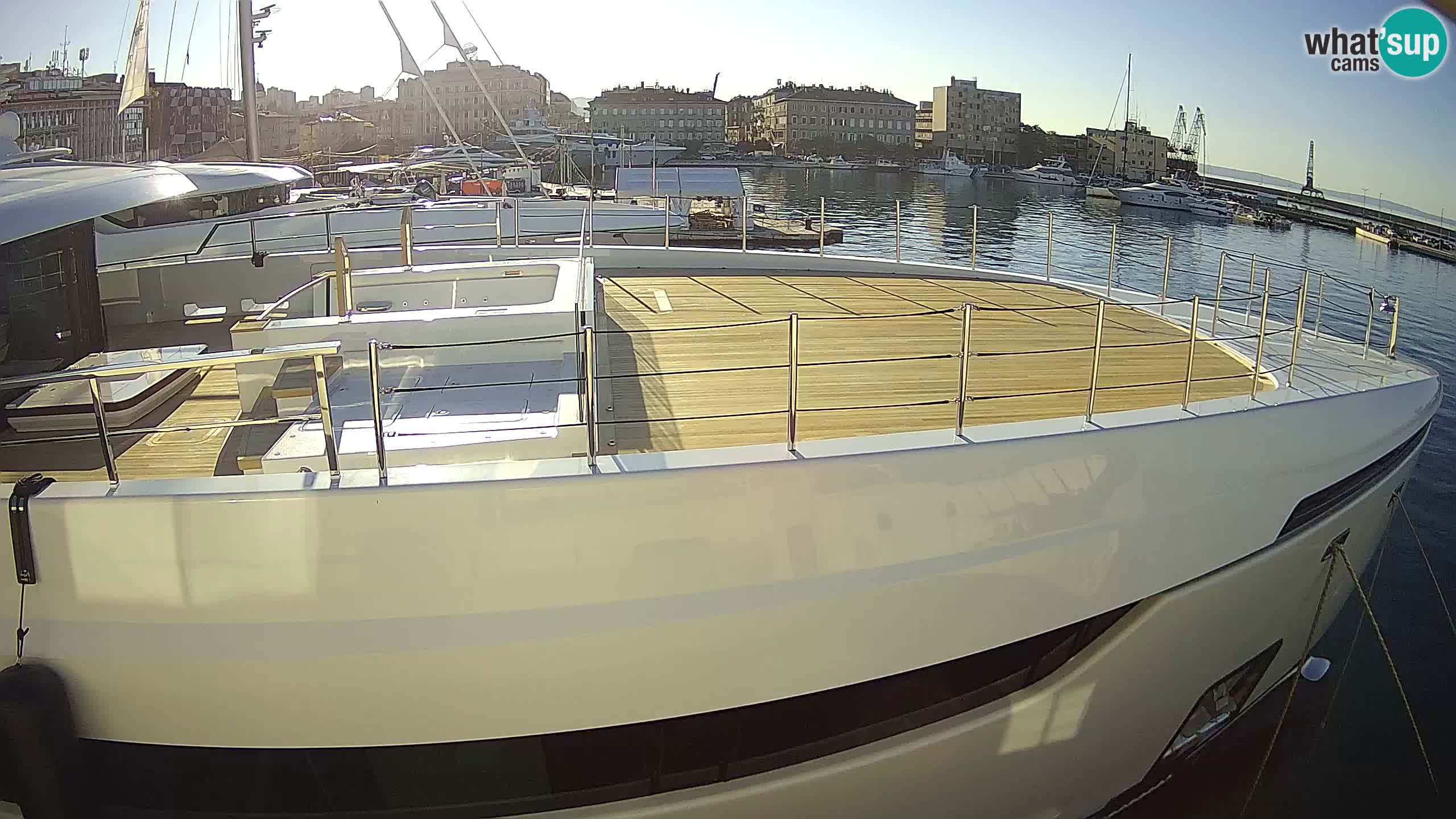 Rijeka – Botel Marina webcam en direct