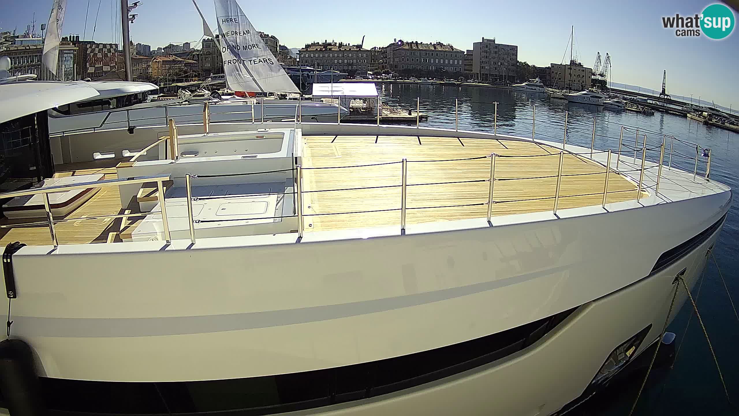 Rijeka – Botel Marina web kamera