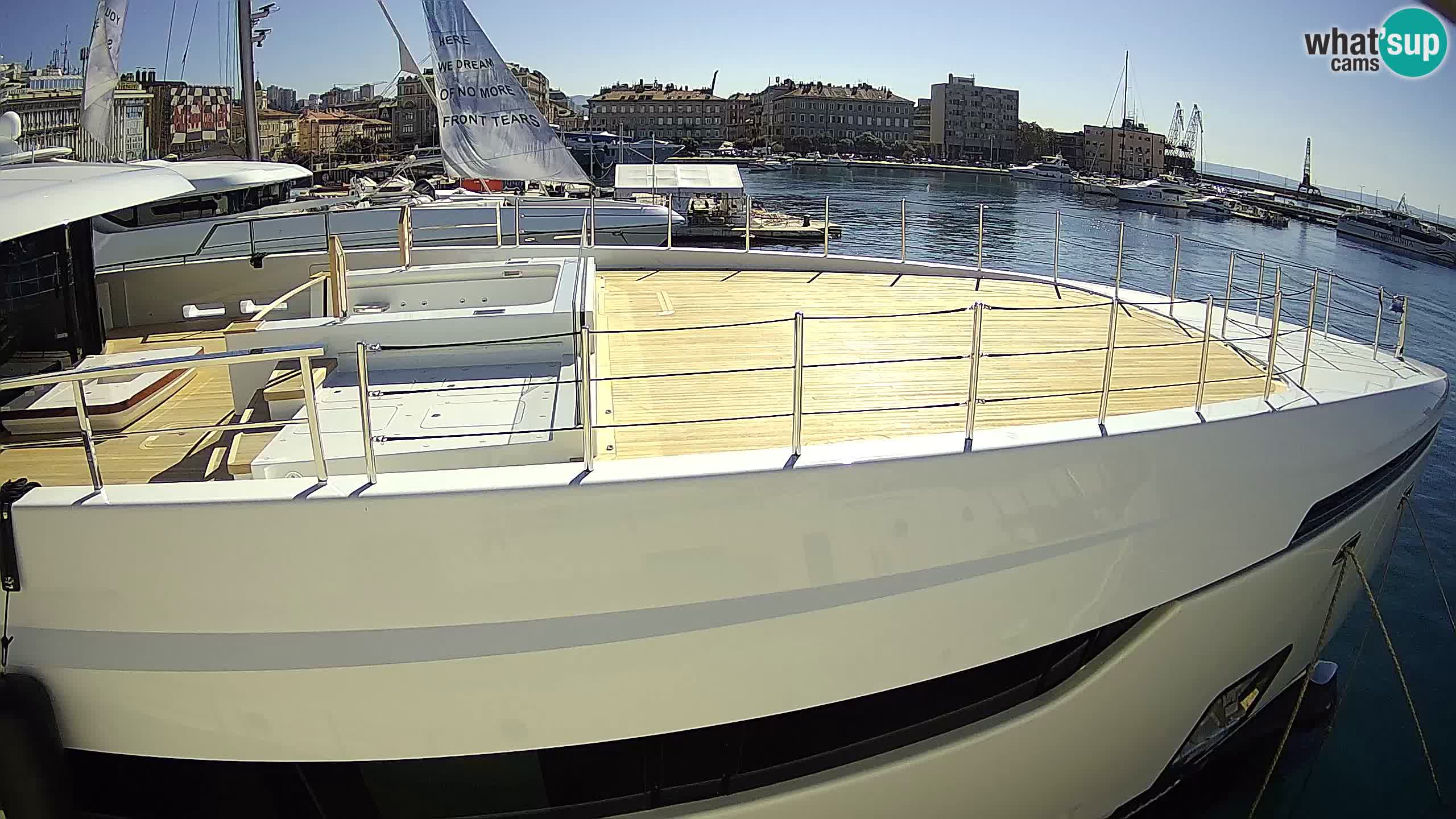 Reka – Botel Marina spletna kamera