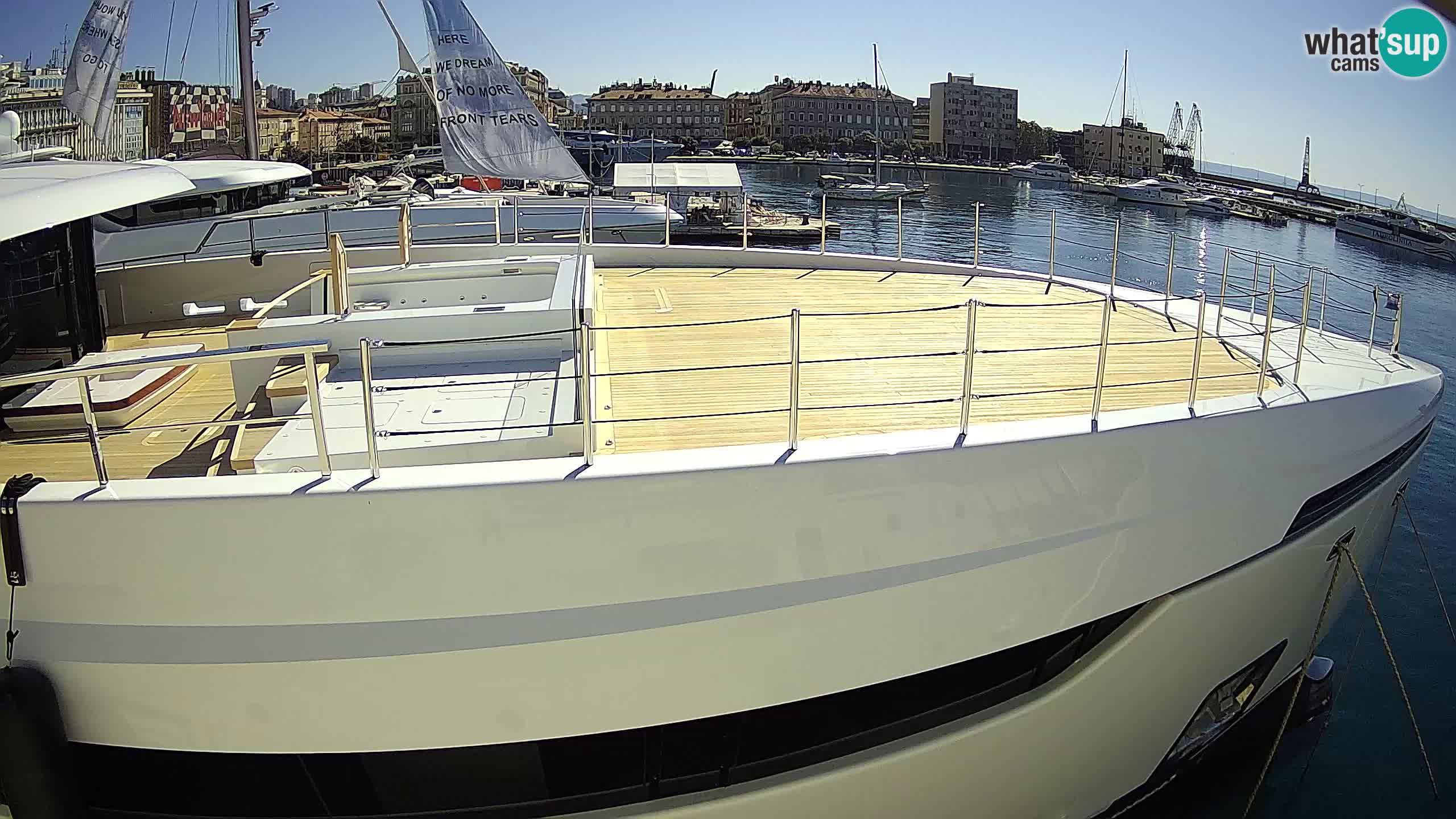 Reka – Botel Marina spletna kamera
