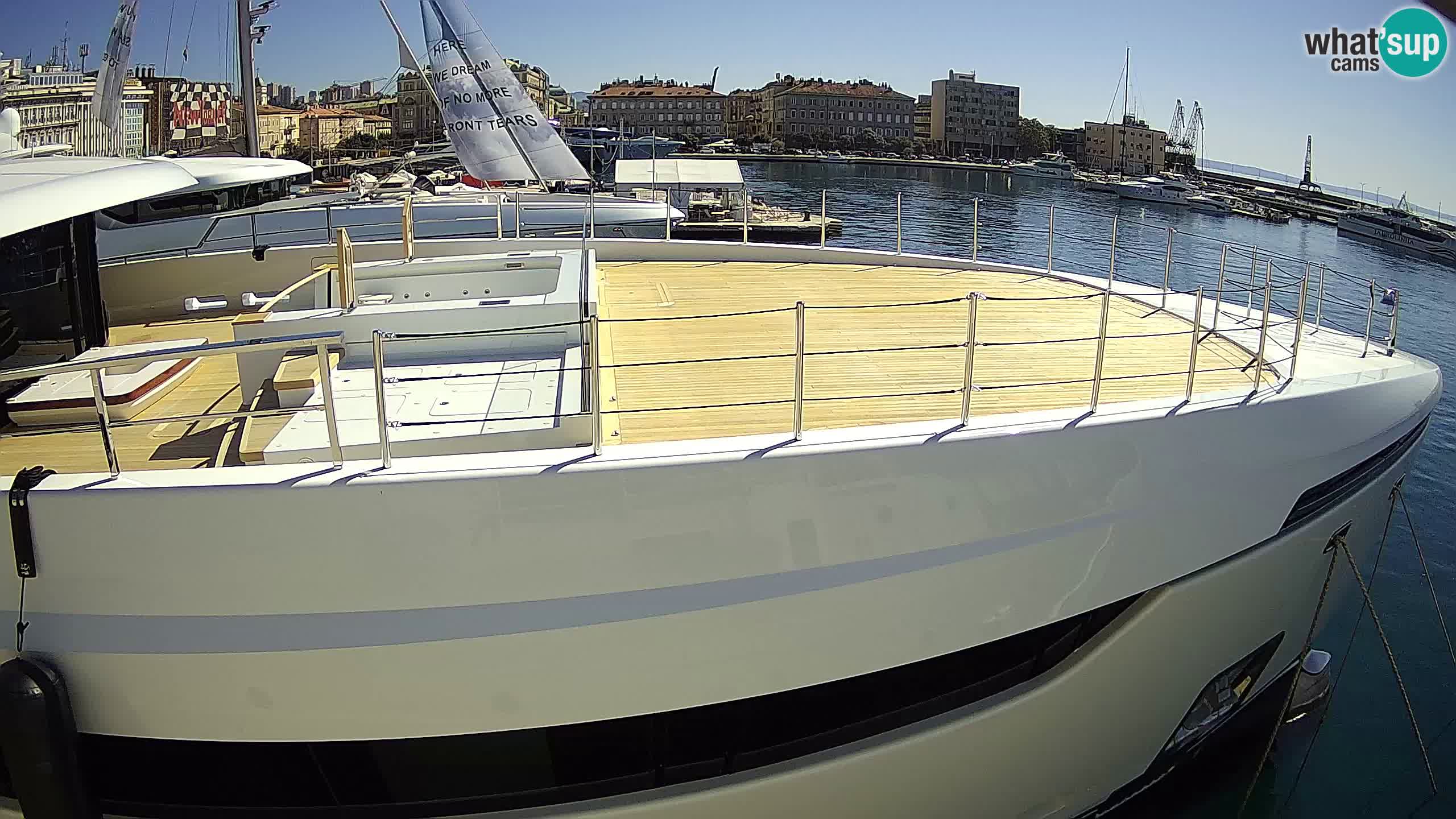 Reka – Botel Marina spletna kamera